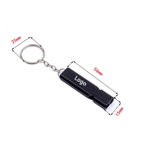 Aluminum Alloy Double Hole High Frequency Whistle