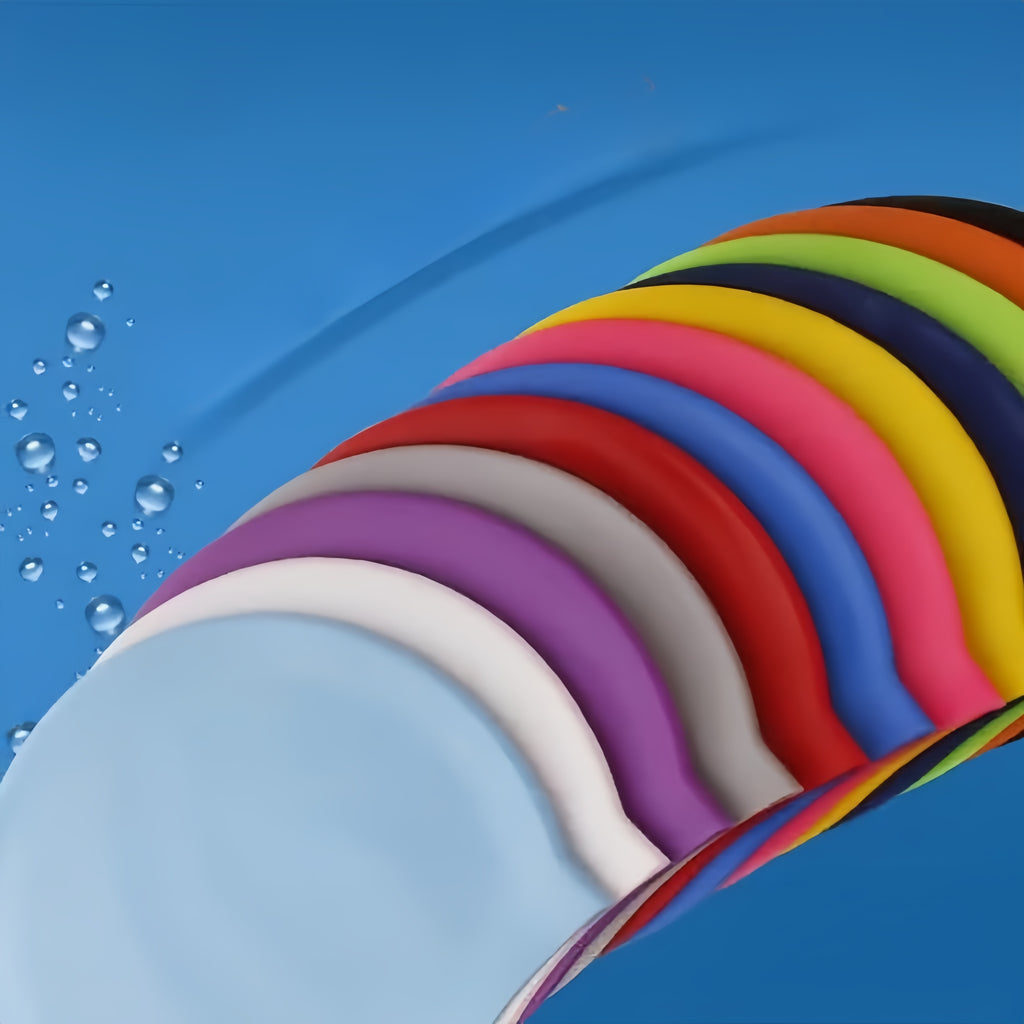 High-Elasticity Silicone Swim Cap