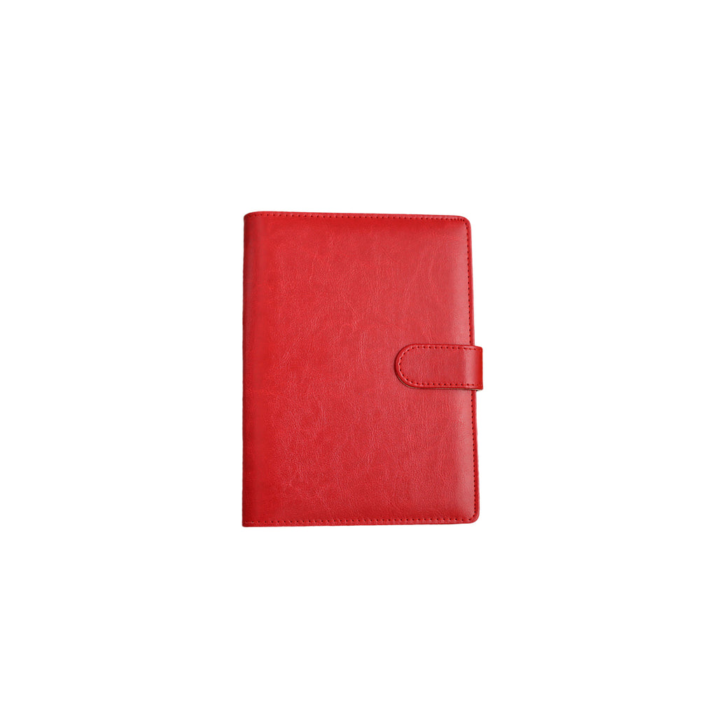 Custom Leather A5 Business Ring Notebook