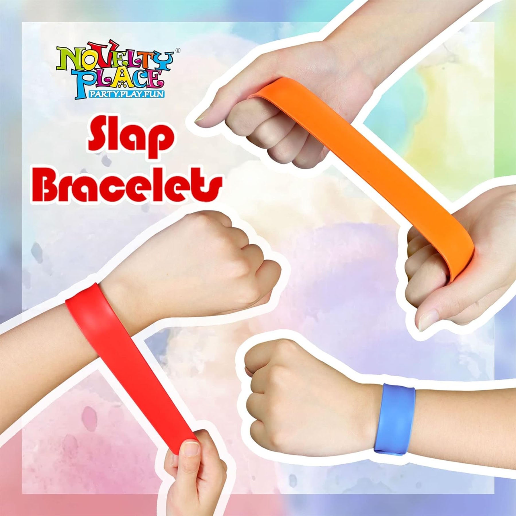 Silicone Slap Wristband Pop Bracelet