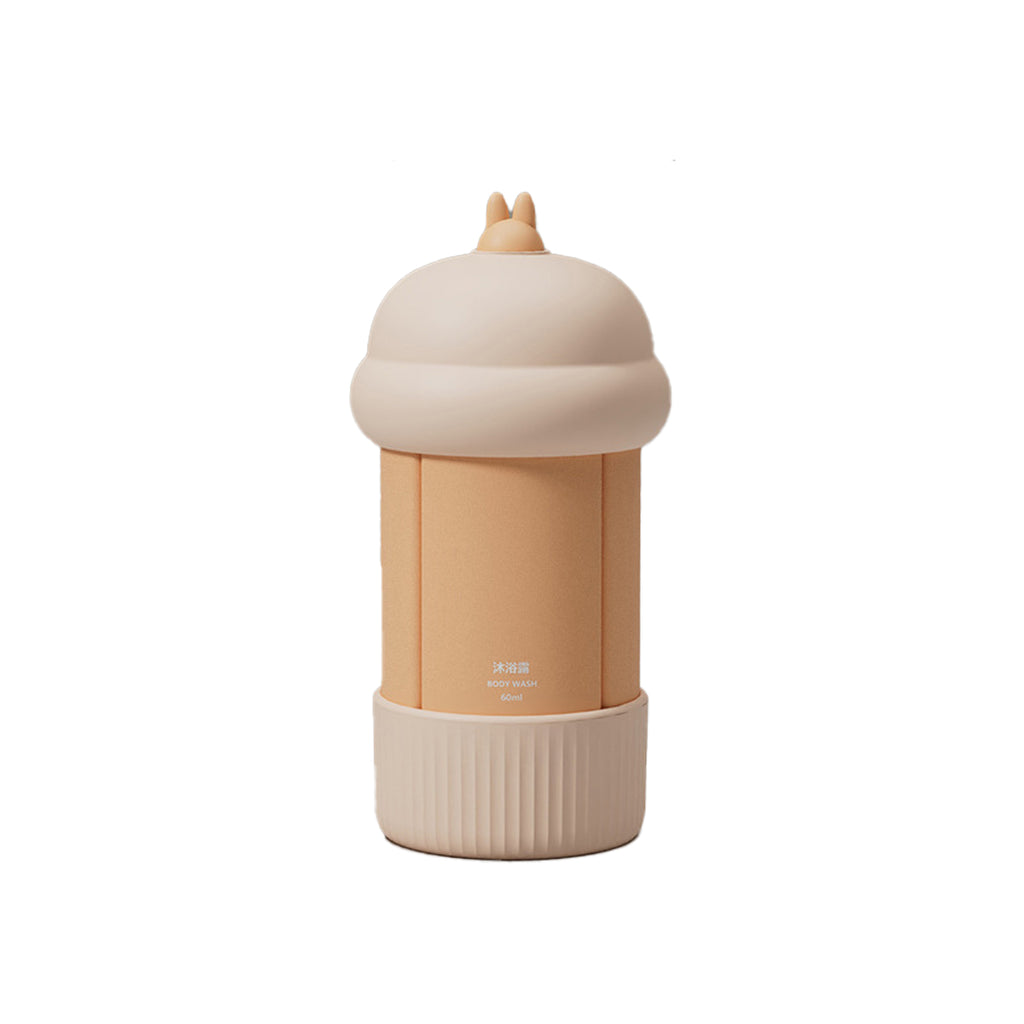 4-in-1 Portable Plastic Travel Lotion Dispenser