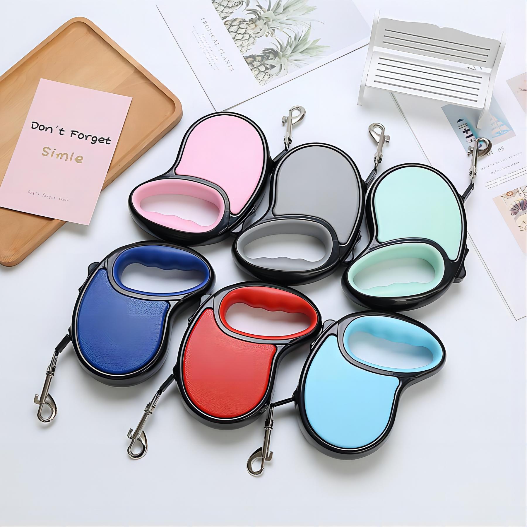Automatic retractable pet leash