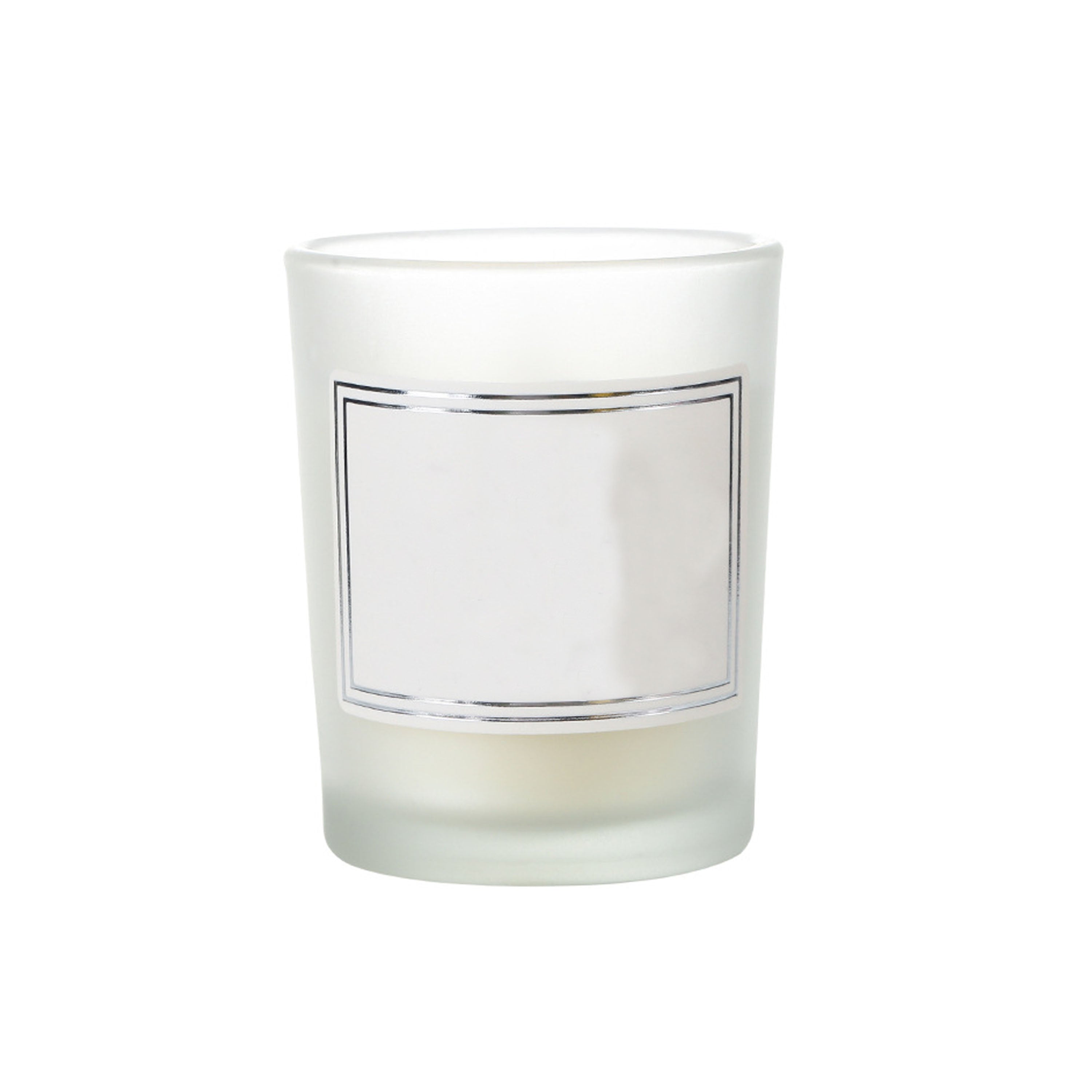Aroma Candle Frosted Glass Gift Set