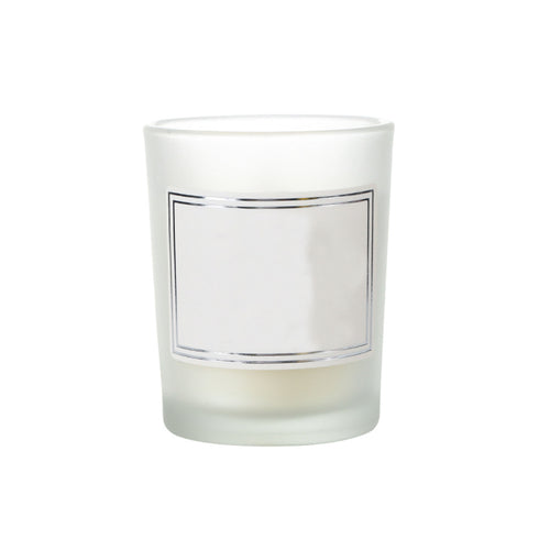Aroma Candle Frosted Glass Gift Set