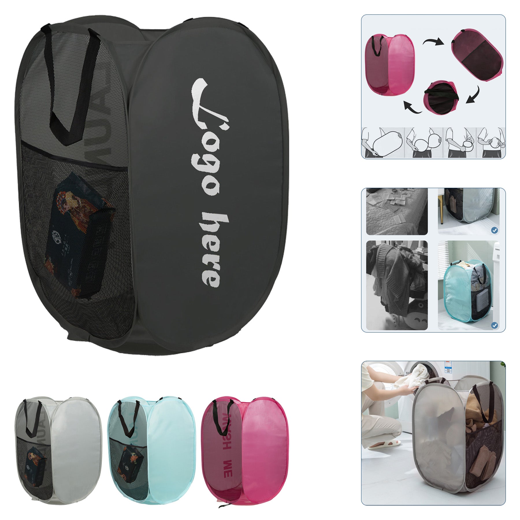 Collapsible Laundry Basket