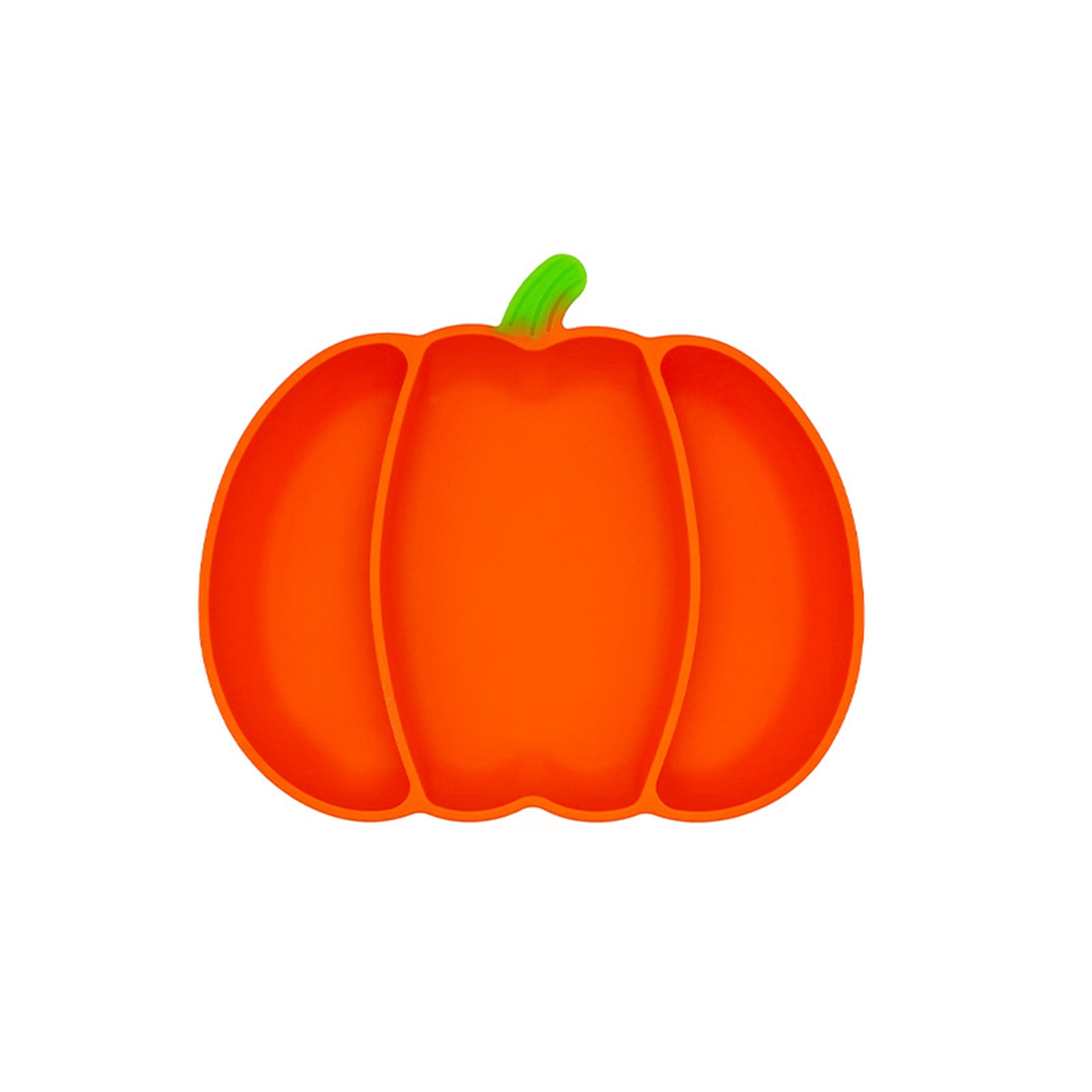 Silicone Pumpkin Baby Plate