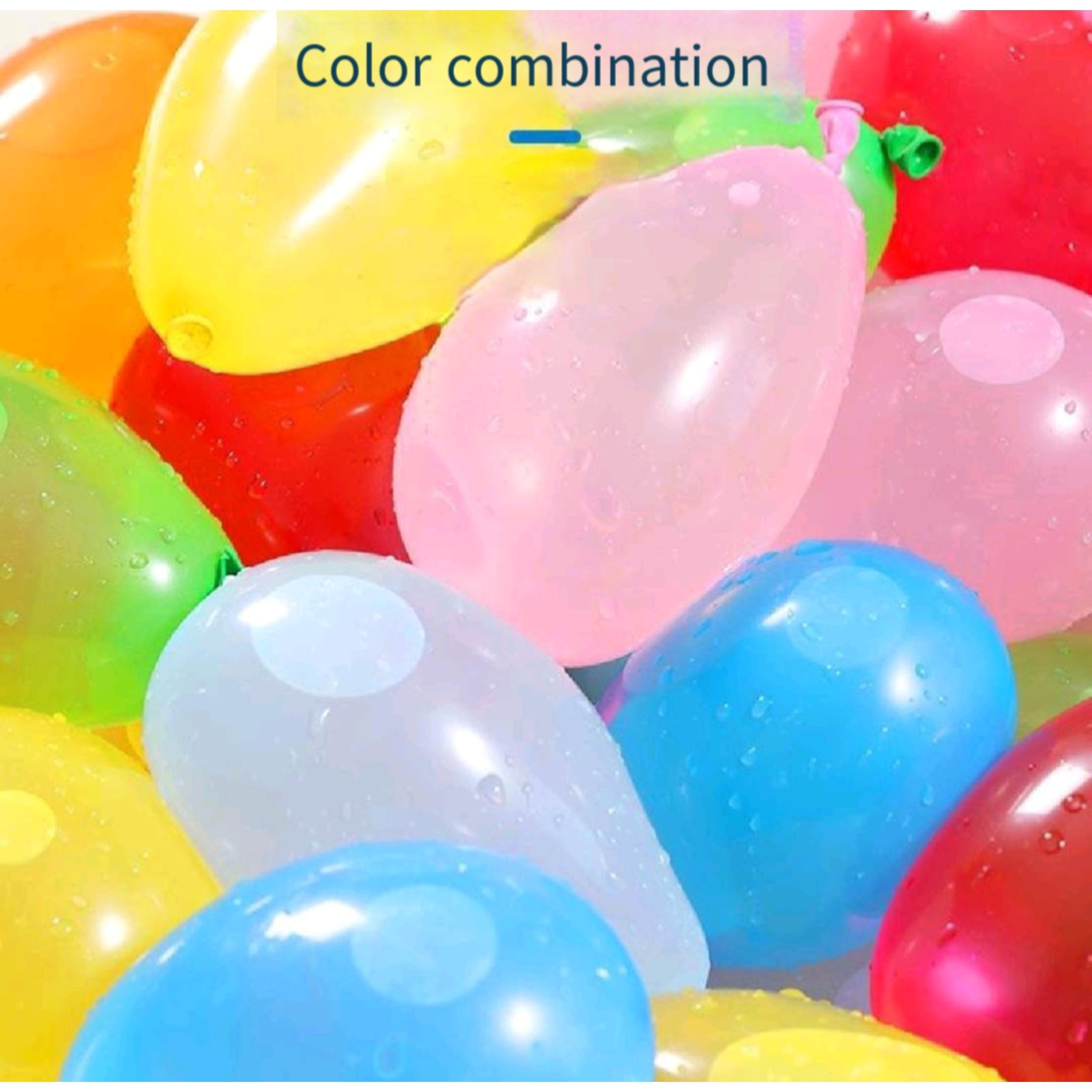 Self Sealing Water Balloons Fast Fill Splash Battle Toys