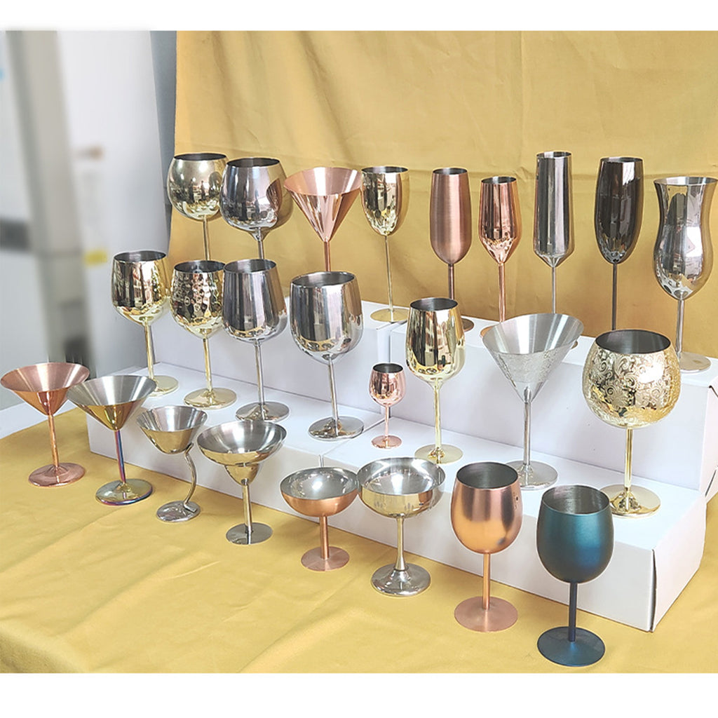 Stainless Steel Wine Glass