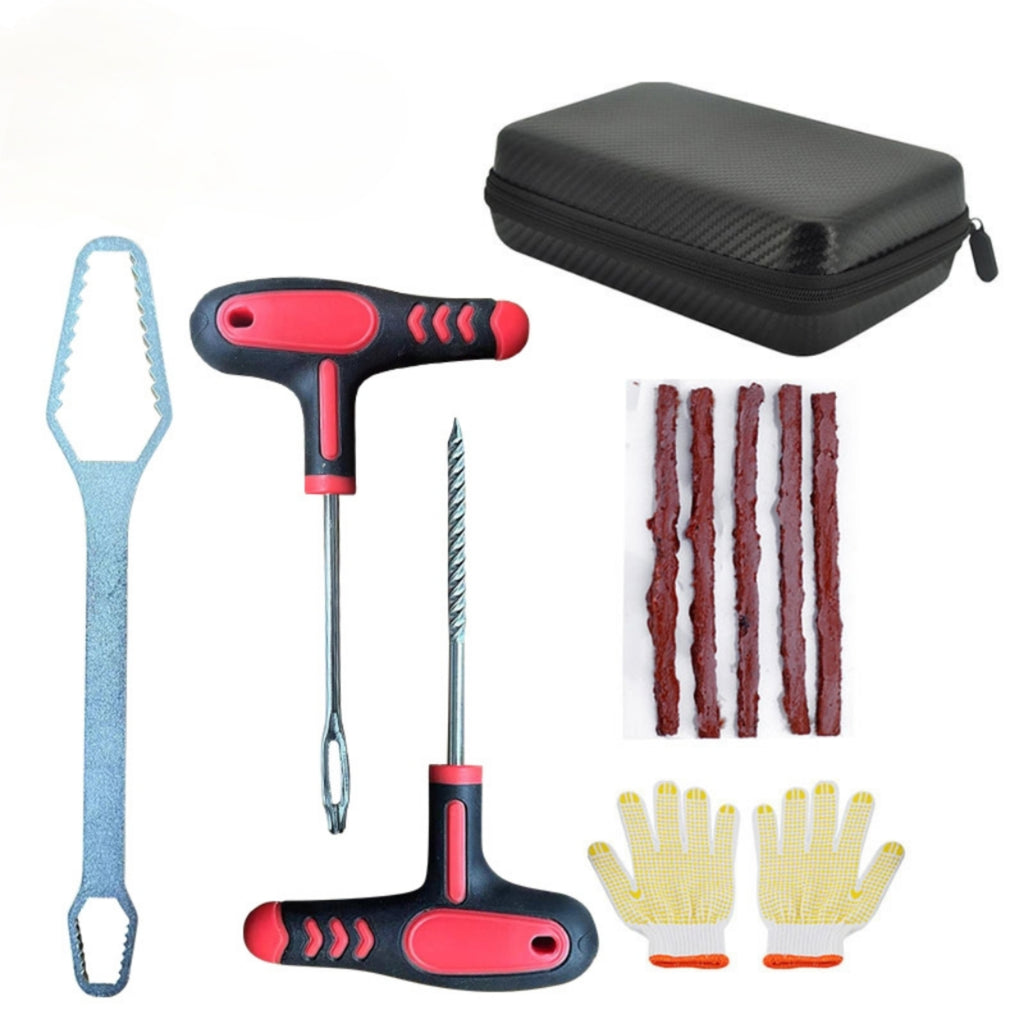 Tubeless Tire Repair Kit Reamer Strings Emergency Universal