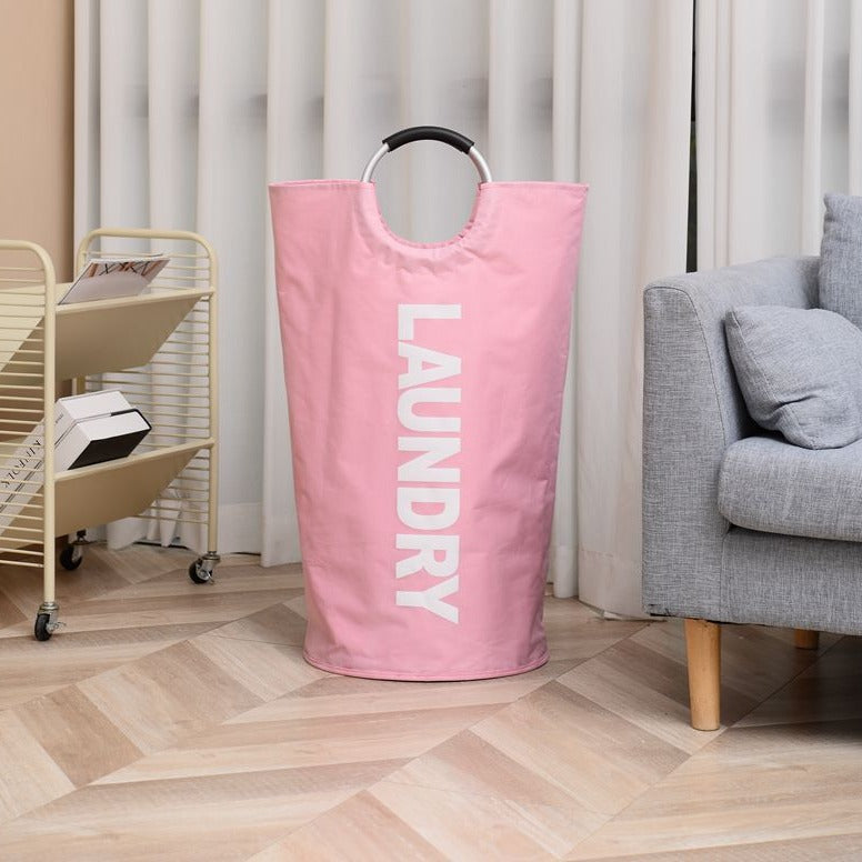 90L Large Laundry Basket Waterproof Clothes Bin Collapsible