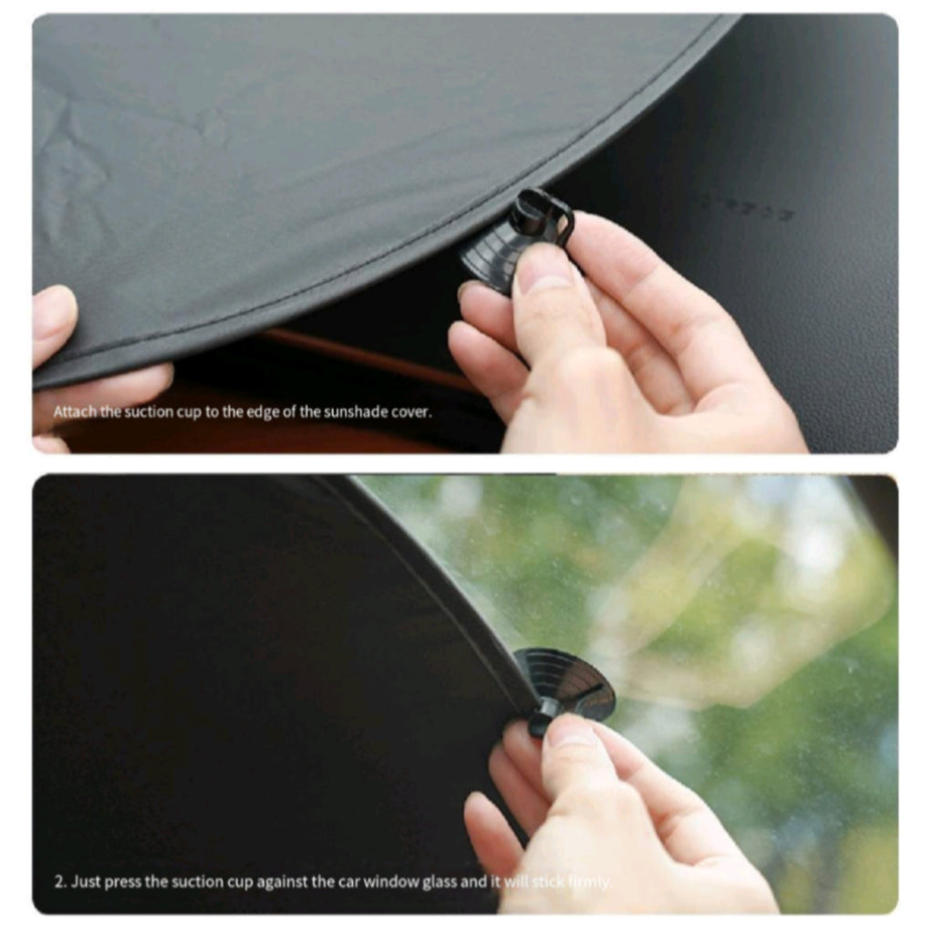 Reflective Rear Sunshade Car Heat Foldable