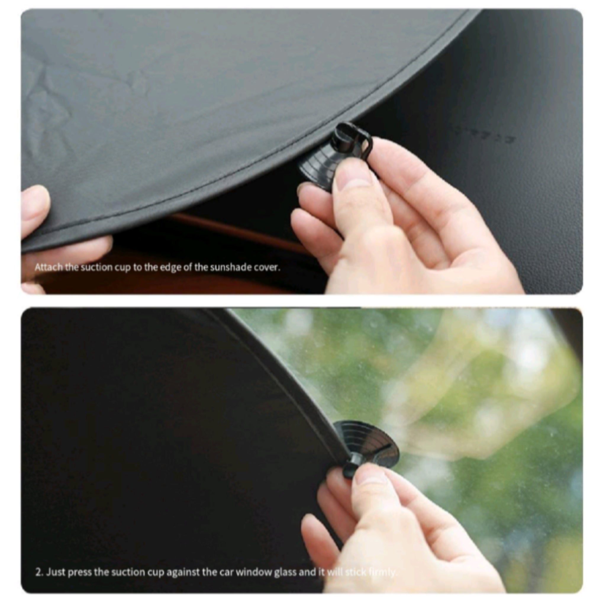 Reflective Rear Sunshade Car Heat Foldable
