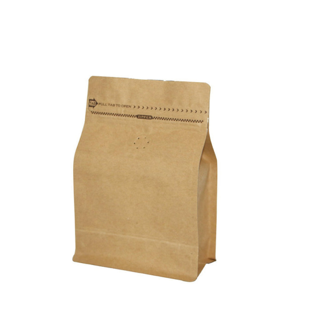 16Oz Zipper Pouch Coffee Bag With Valve One Way Degassing