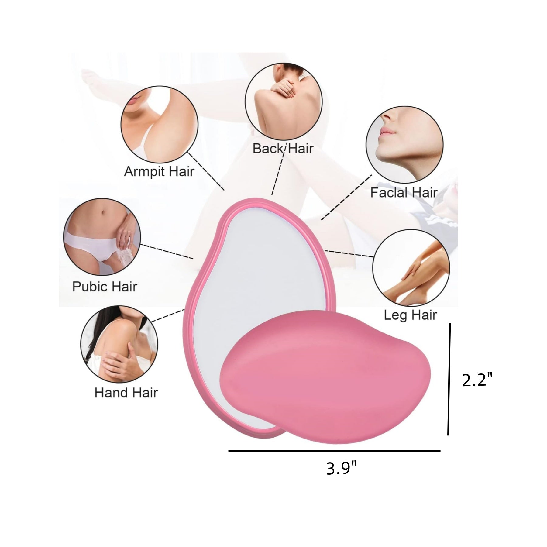 Crystal Hair Eraser for Women and Men