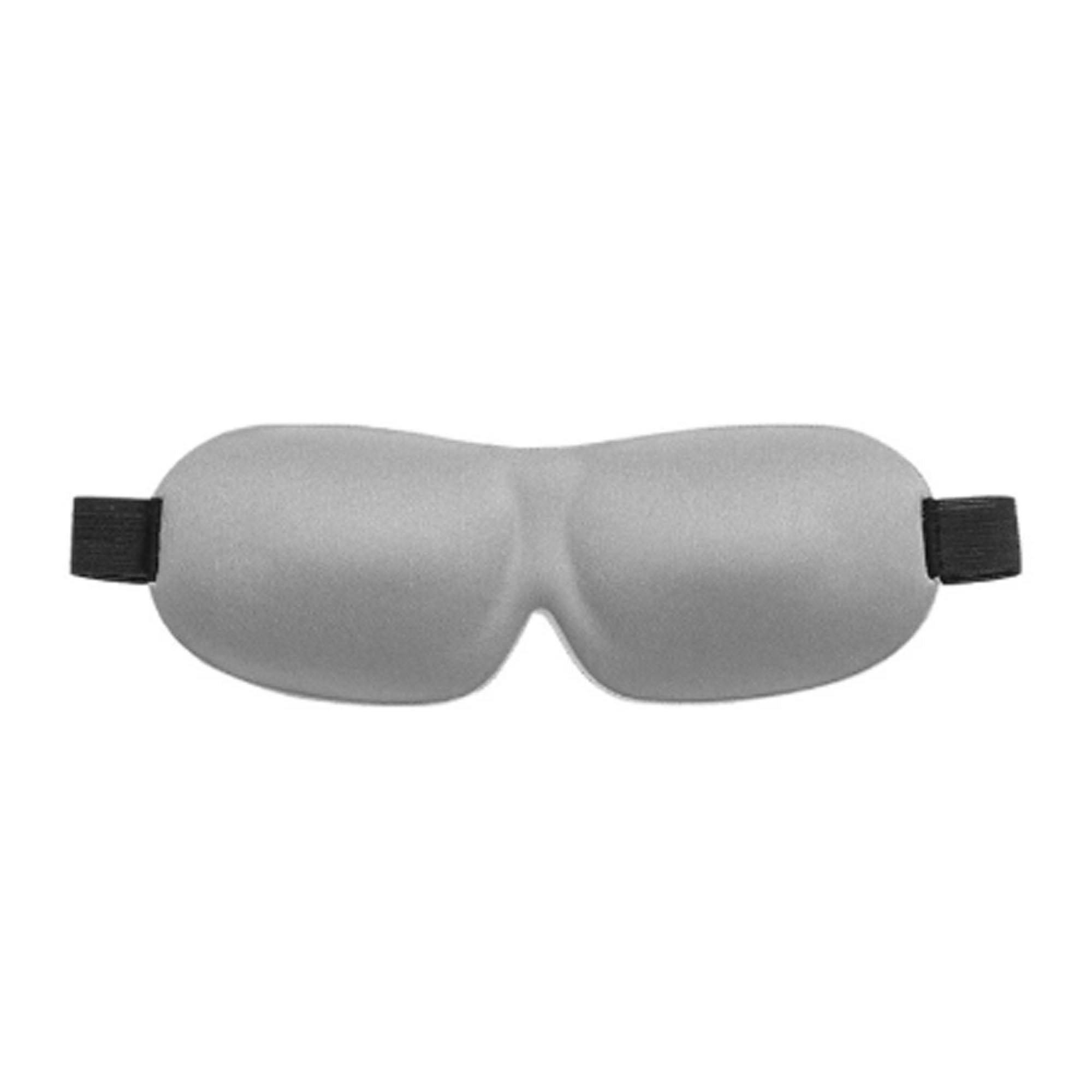 3D Contoured Sleep Mask Blocks All Light Without A Nose Wing