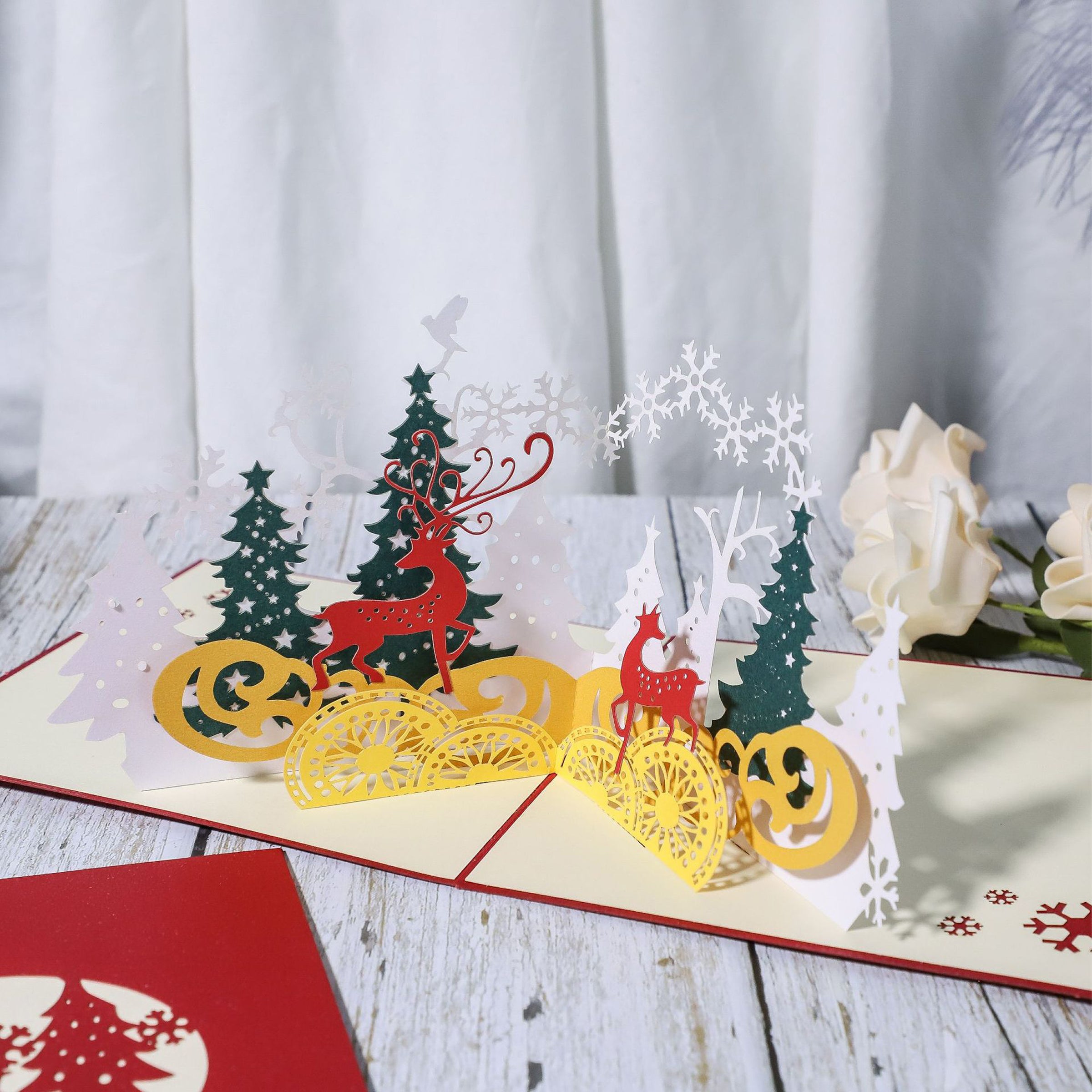 3D Christmas Greeting Card