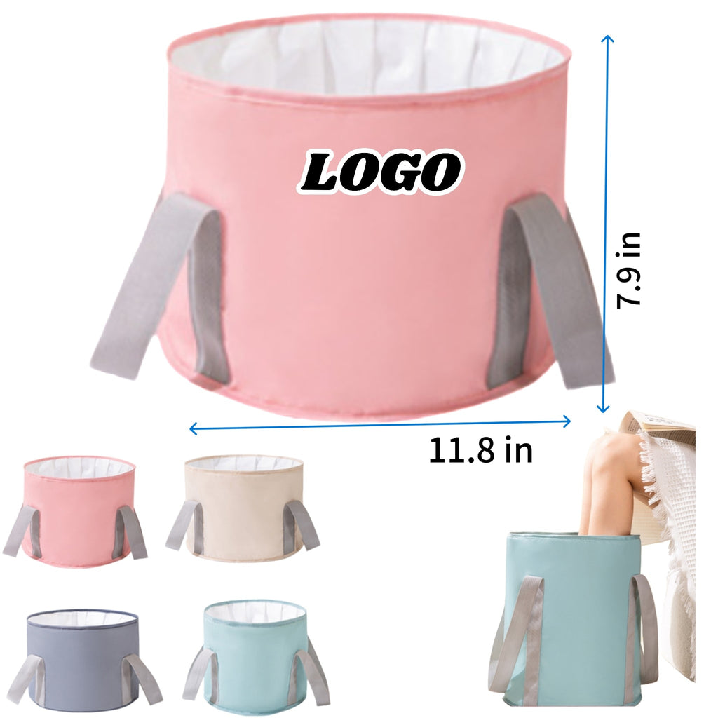 Foldable Portable Foot Spa Bucket Insulated Soak Travel