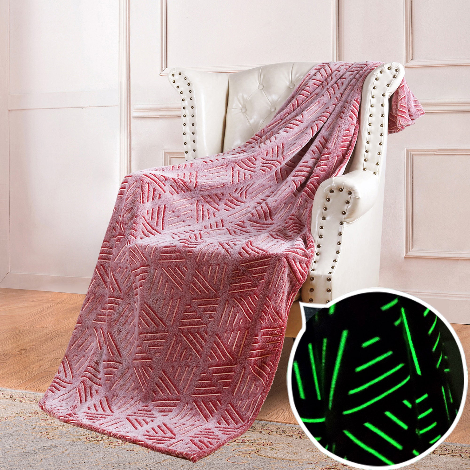 Double Flannel Glow-In-The-Dark Blanket