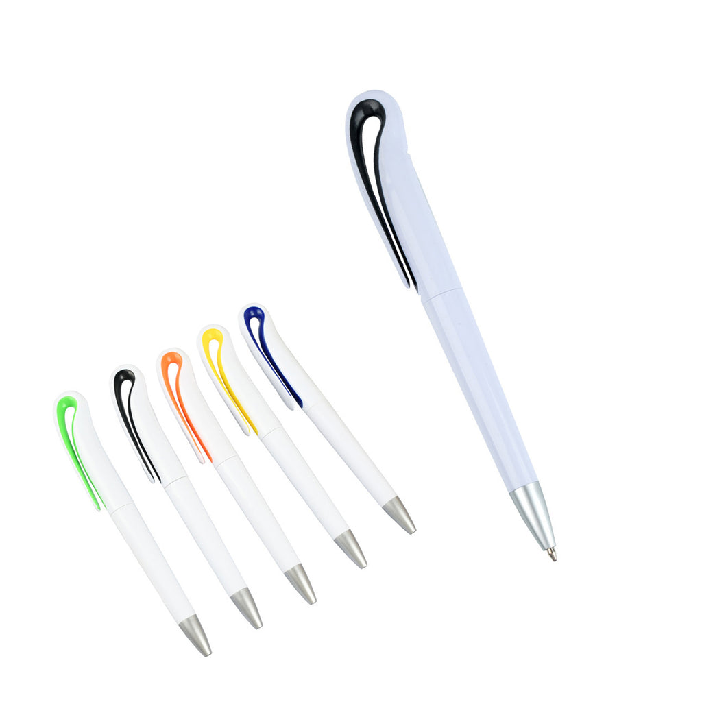 Swan-Shaped Wide Clip Ballpoint Pen
