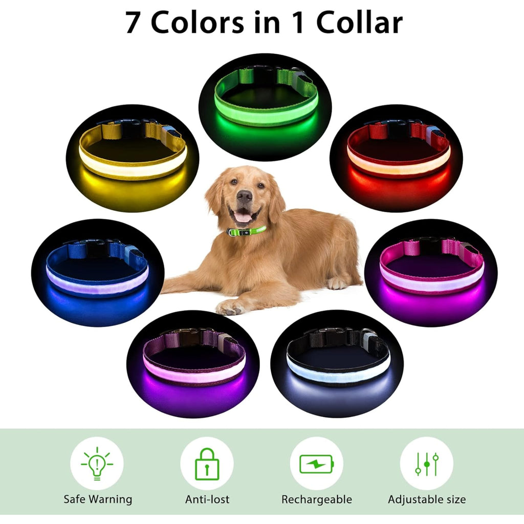 Rechargeable LED Pet Collar