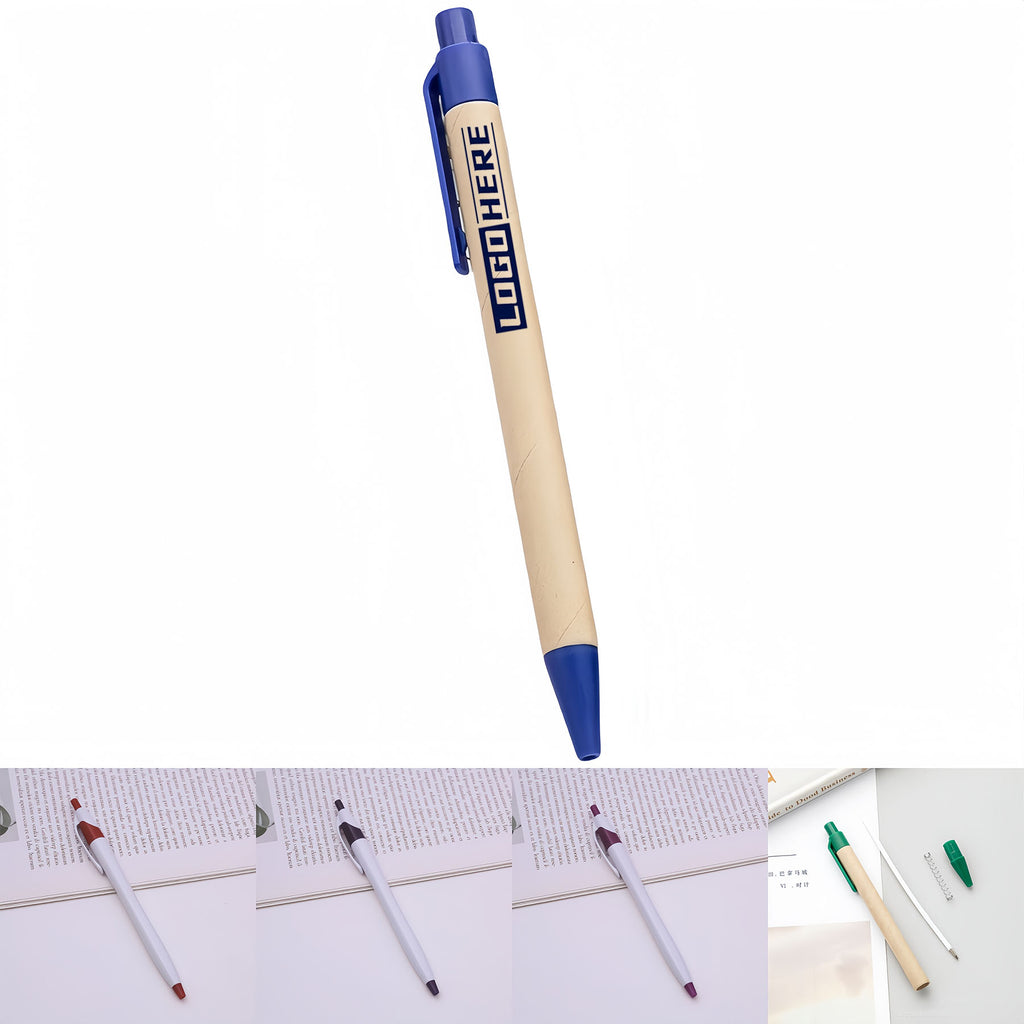 Retractable Eco Friendly Ballpoint Pen
