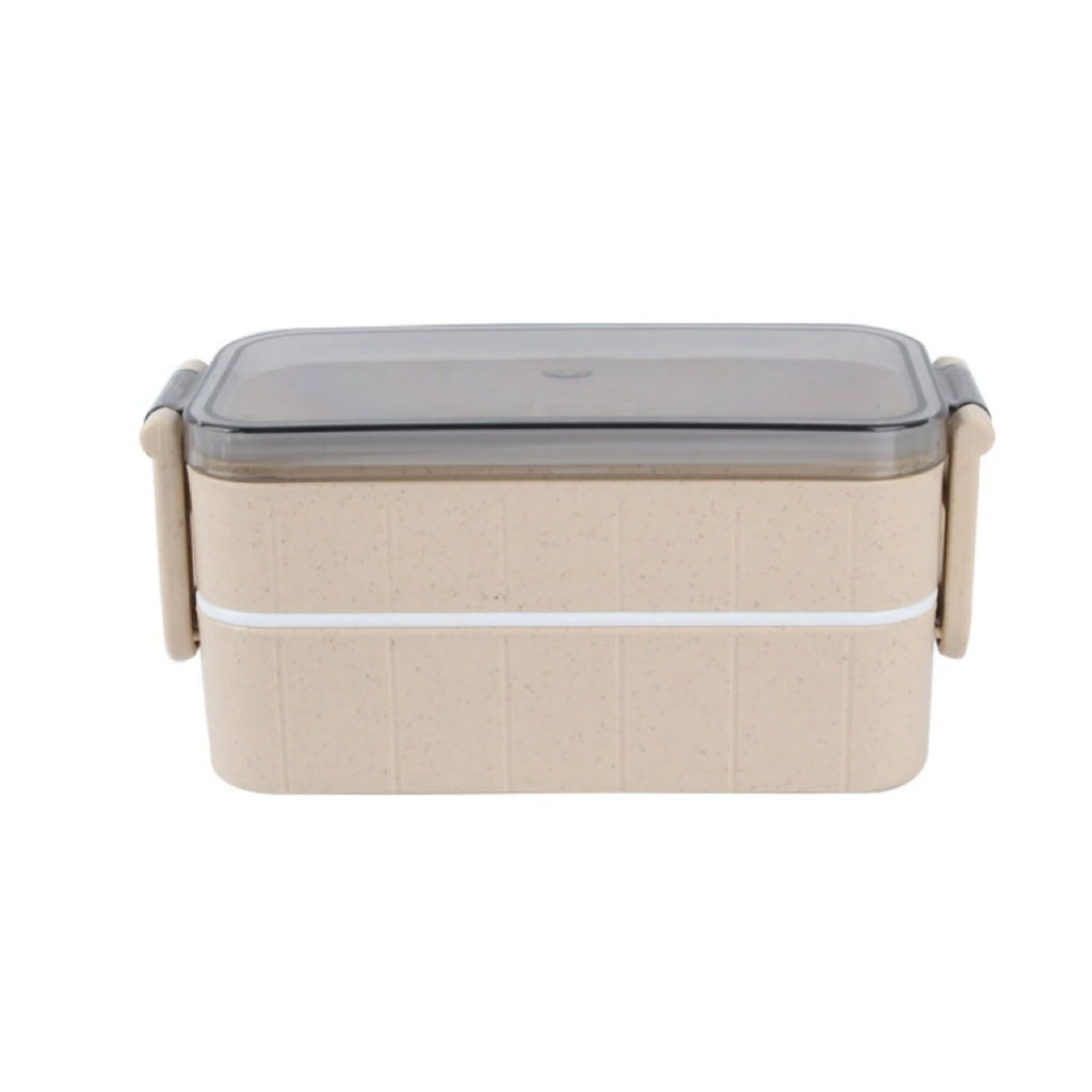 Wheat Straw Double-Layer Lunch Box
