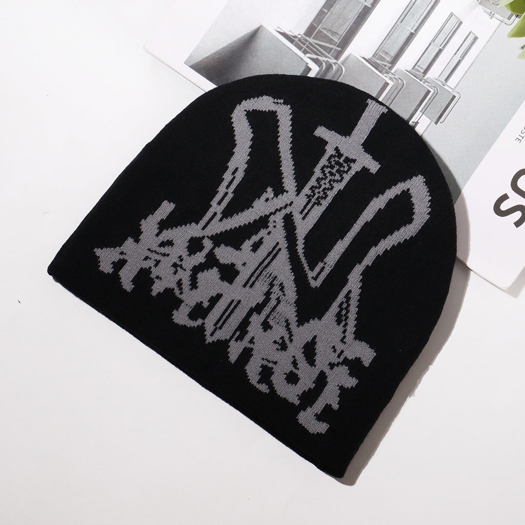 Gothic Style Personality Casual Trend Knitted Hat