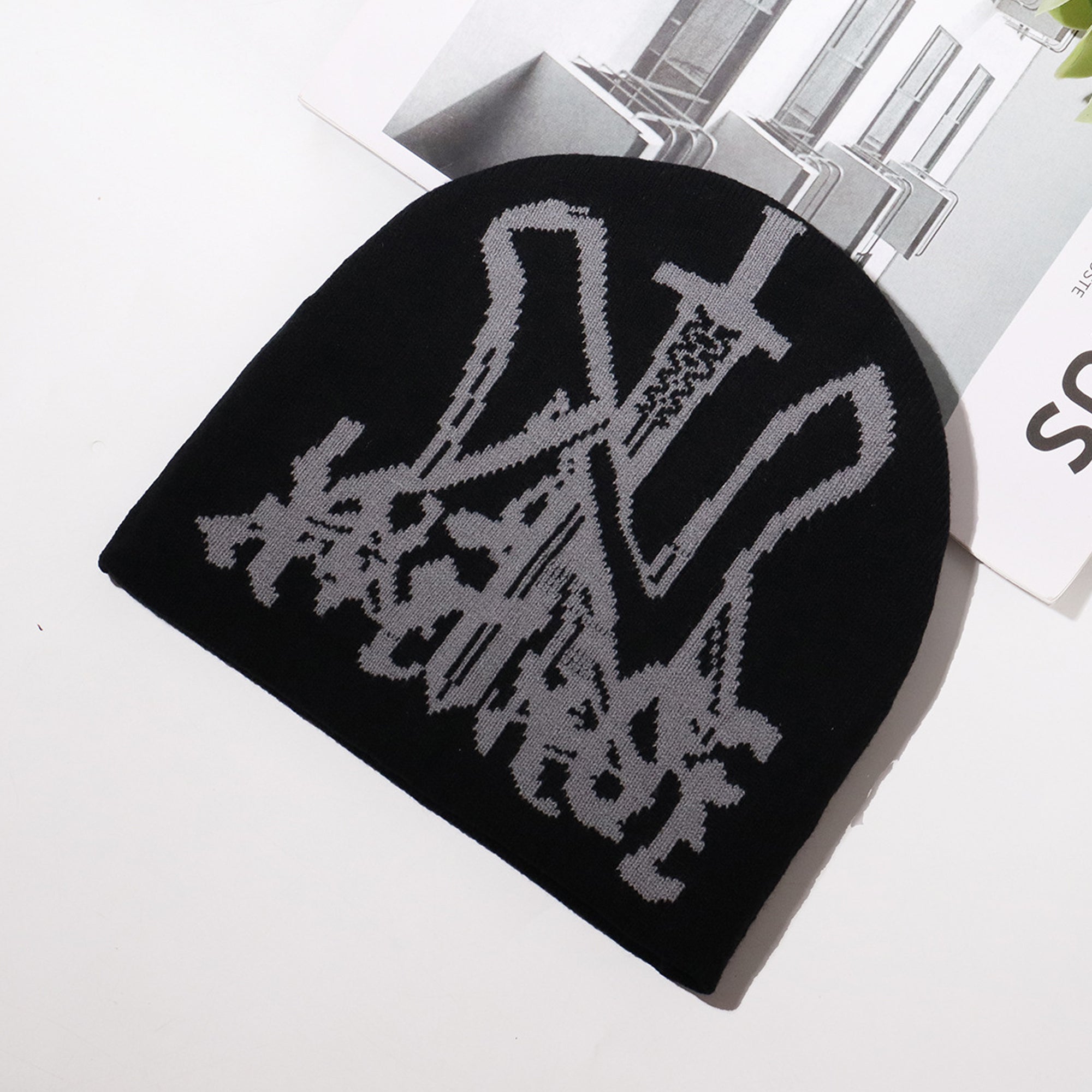 Gothic Style Personality Casual Trend Knitted Hat