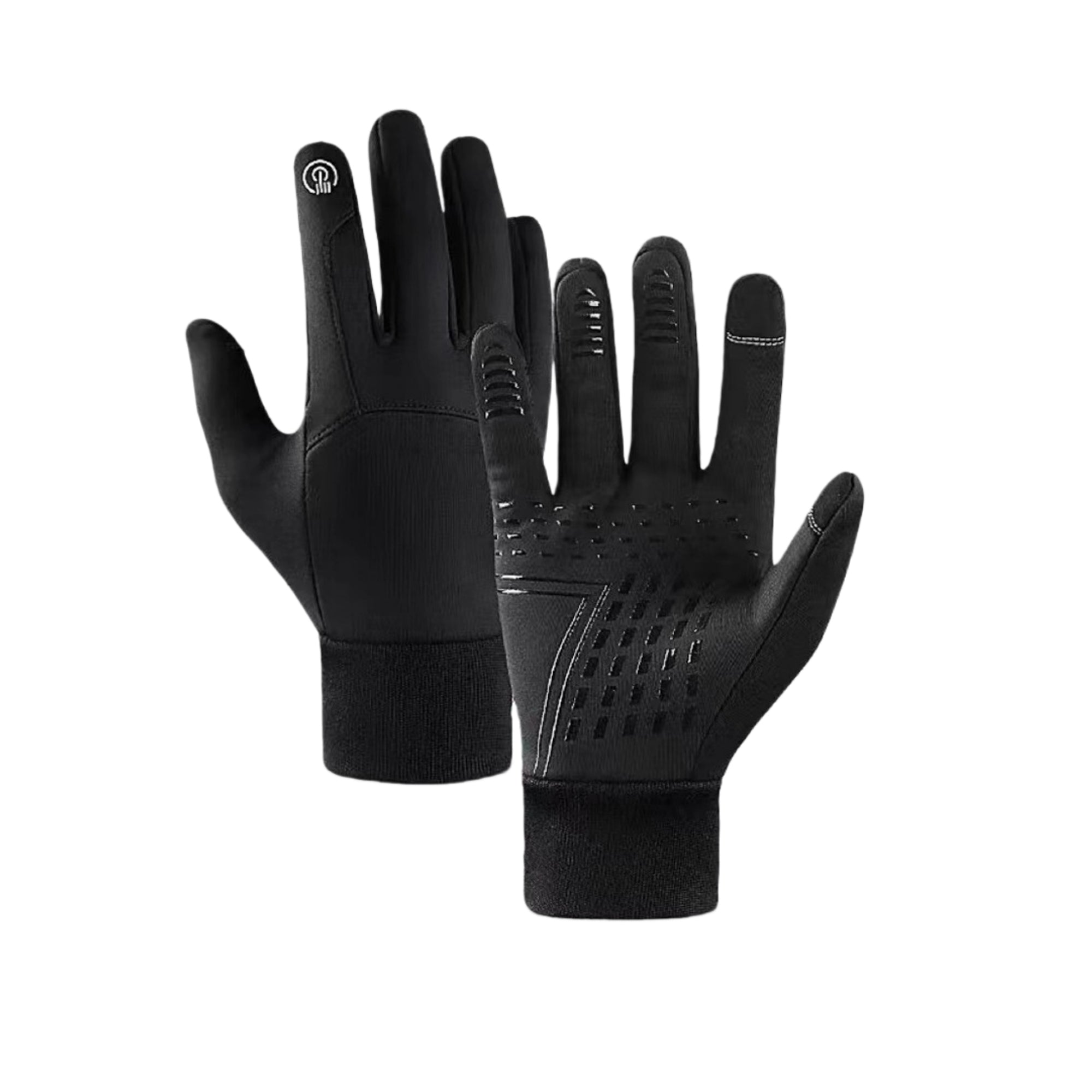 Unisex Fleece Lined Waterproof Non Slip Cycling Gloves