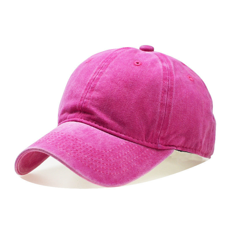 Adjustable Washed Baseball Cap