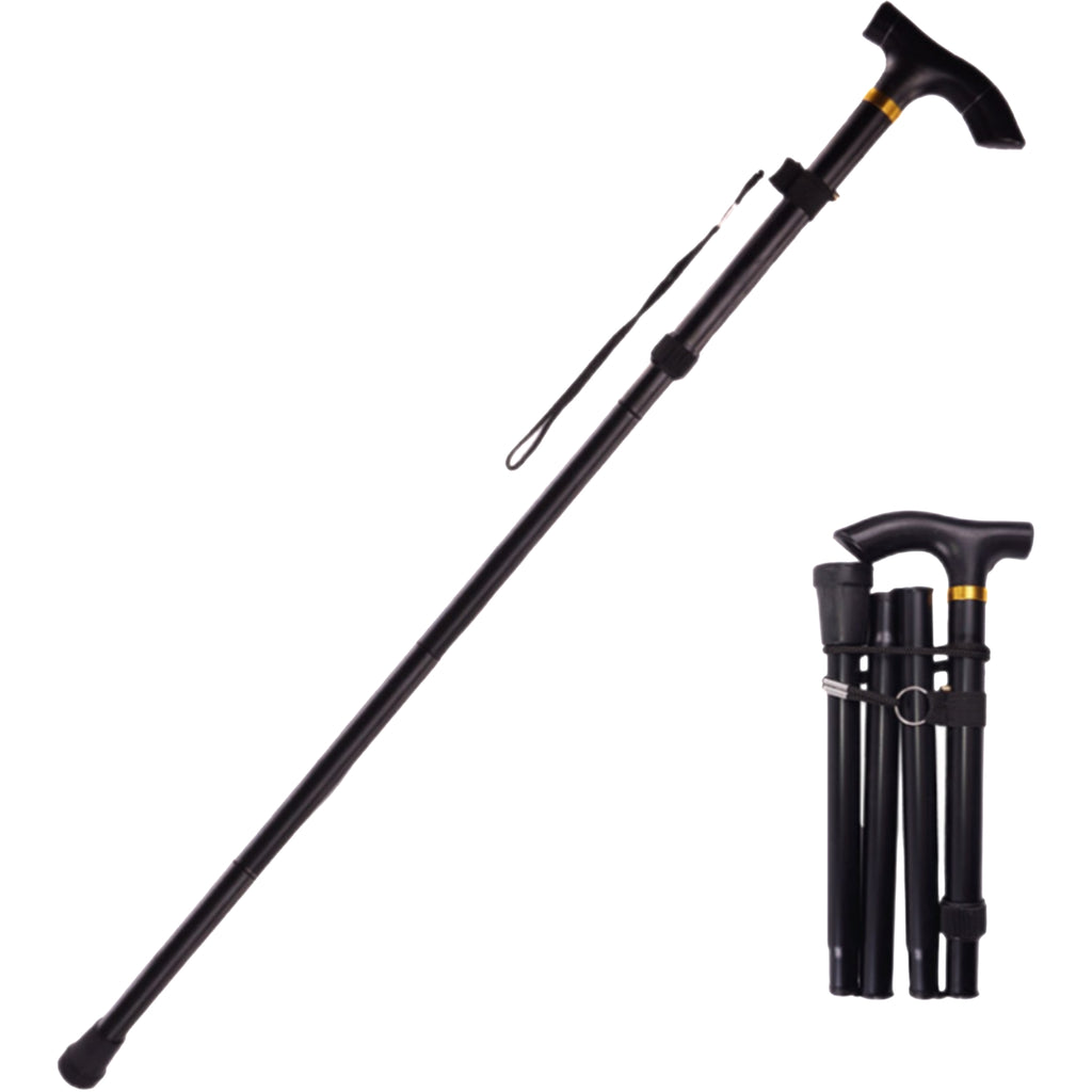 5-Section Telescopic And Foldable Hiking Poles