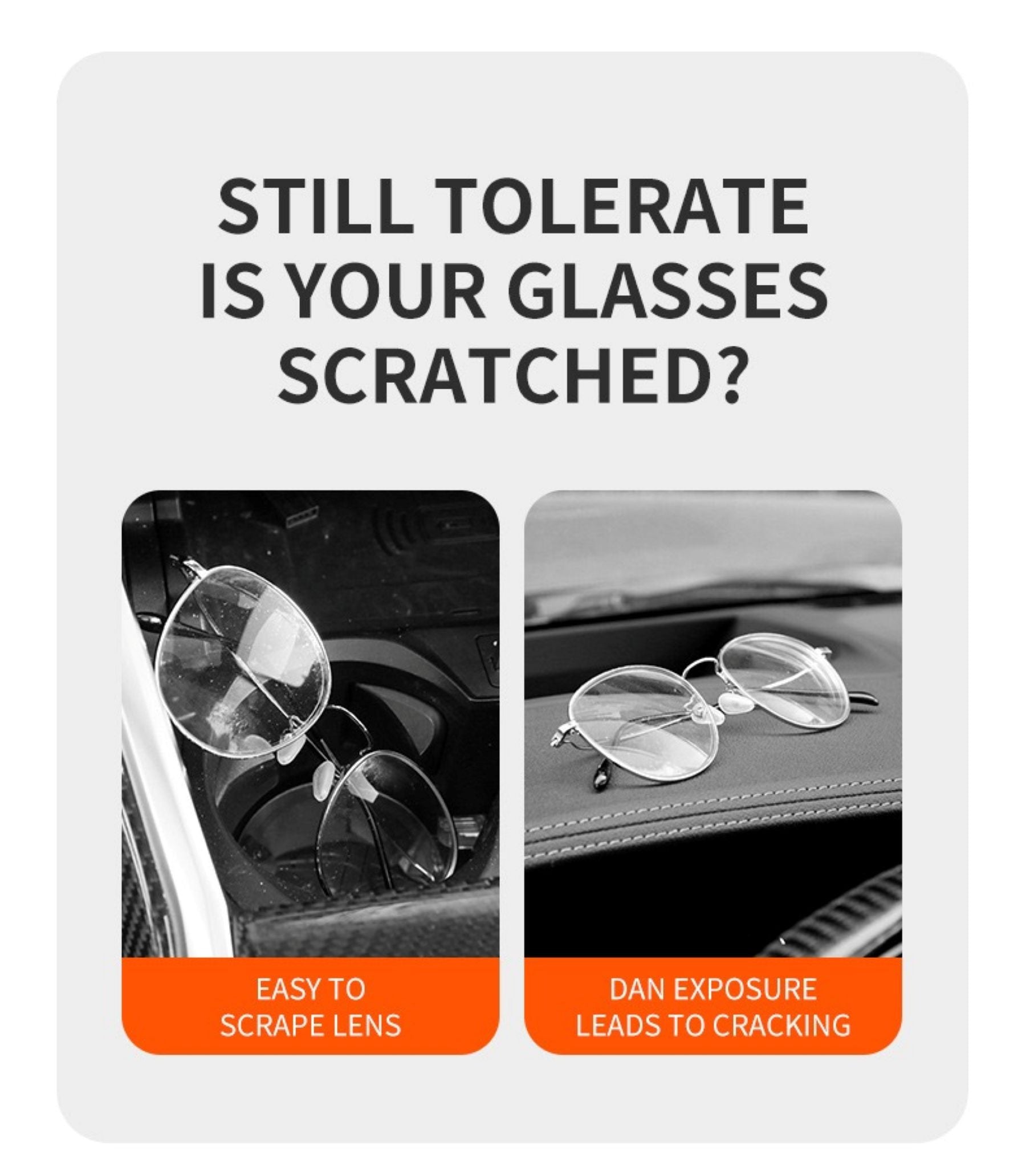 Car Storage Glasses Case
