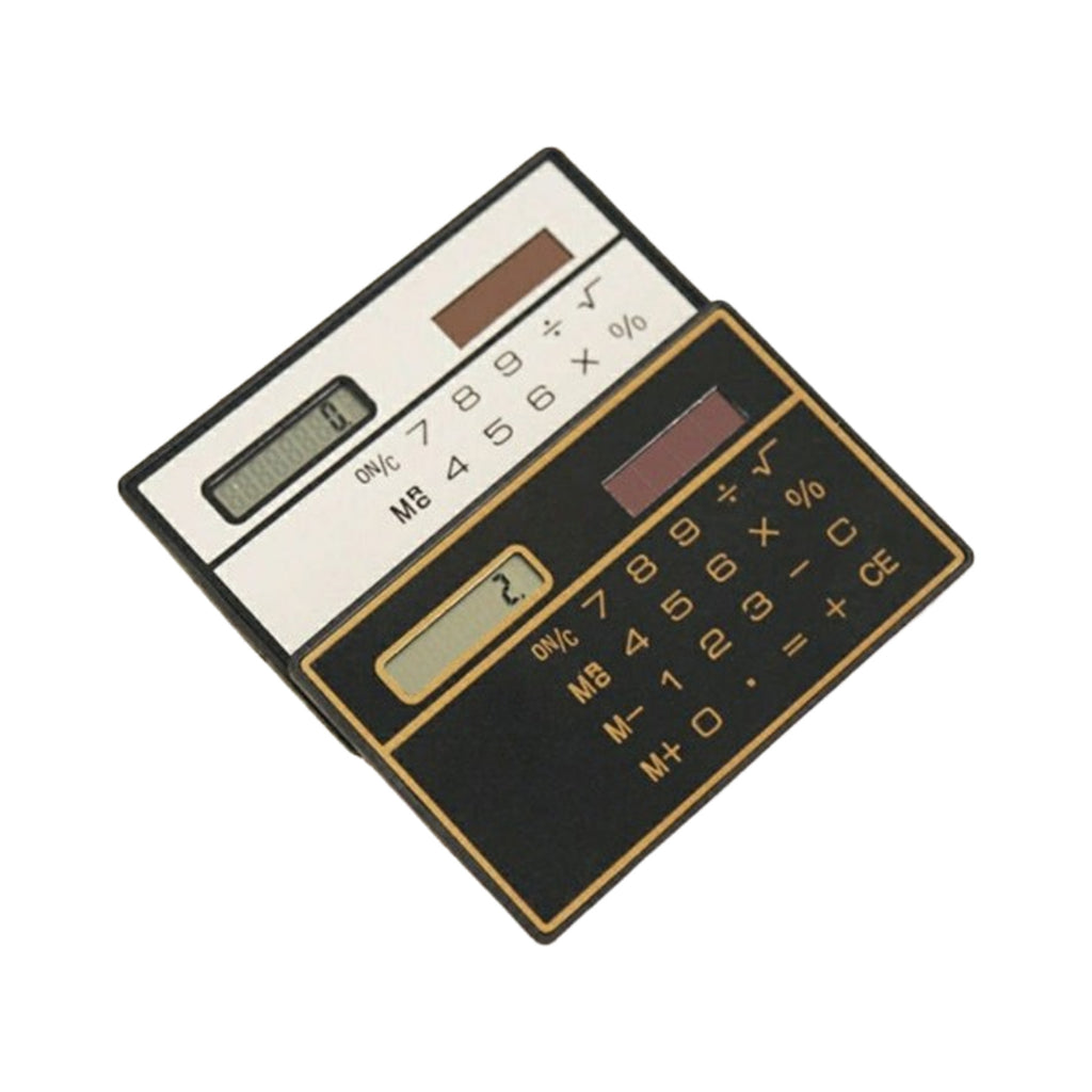 Card Solar-Powered Calculator