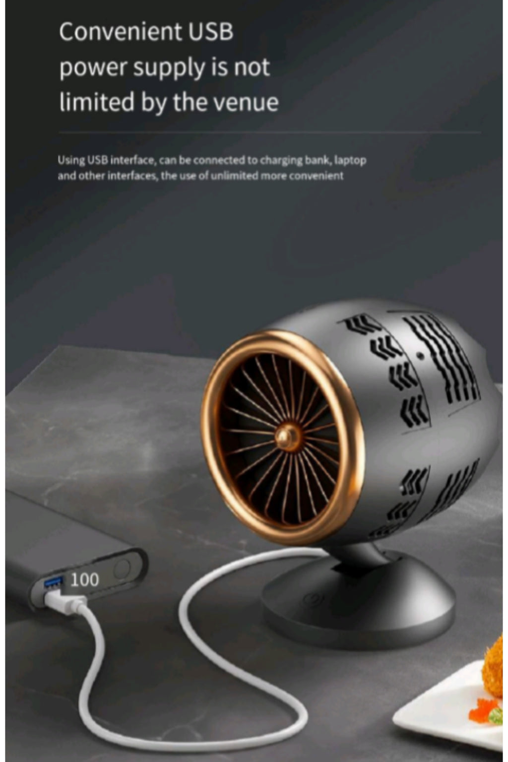 Mini Desktop Range Hood