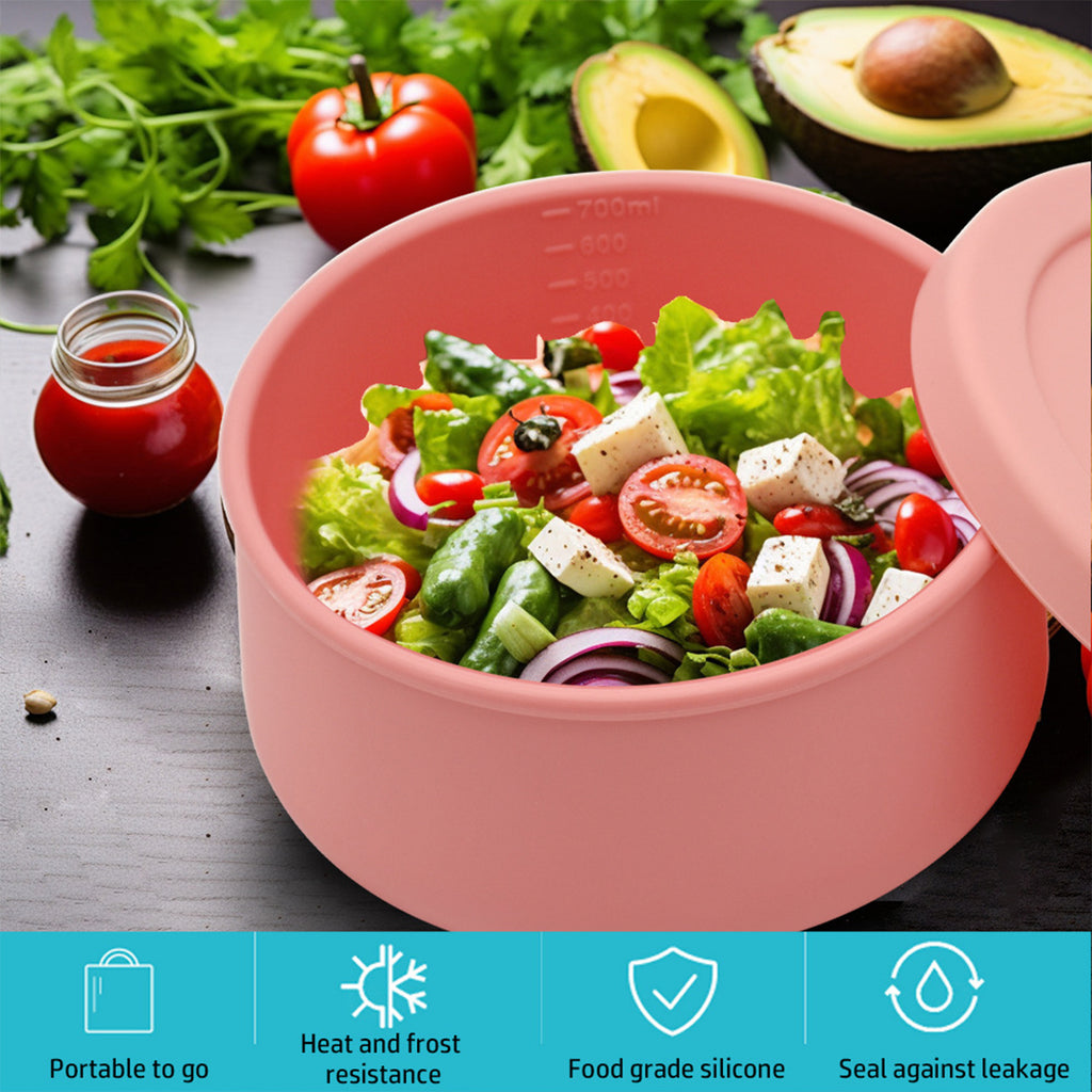 Round Lunch Box