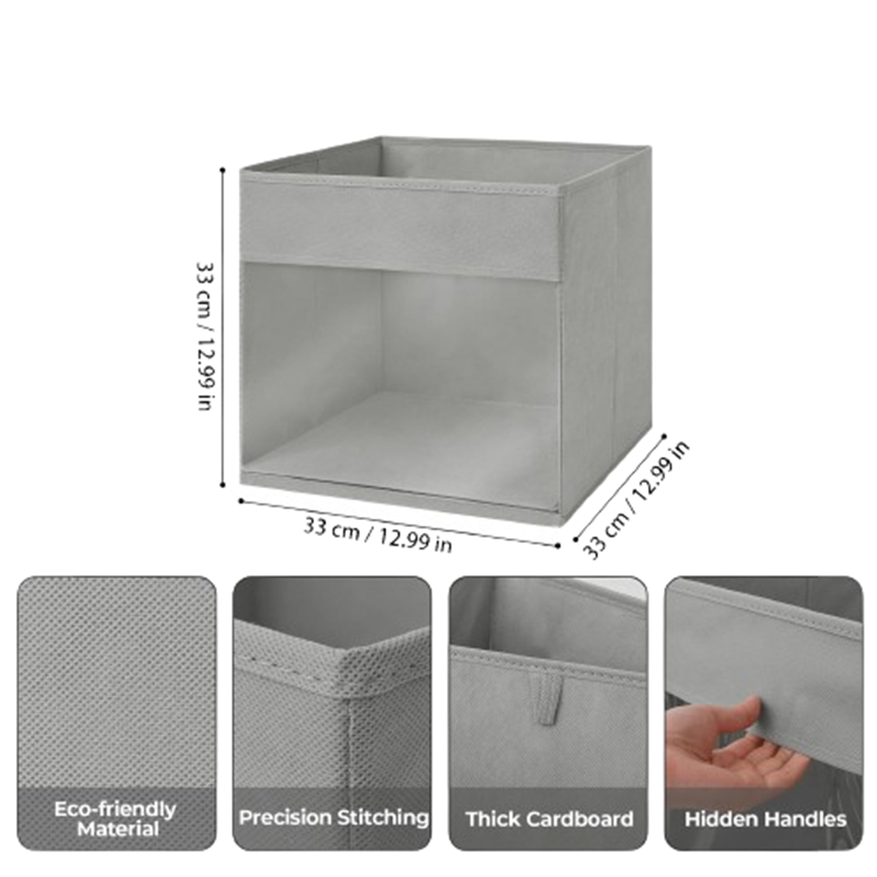 Rectangular Non-Woven Folding Storage Box