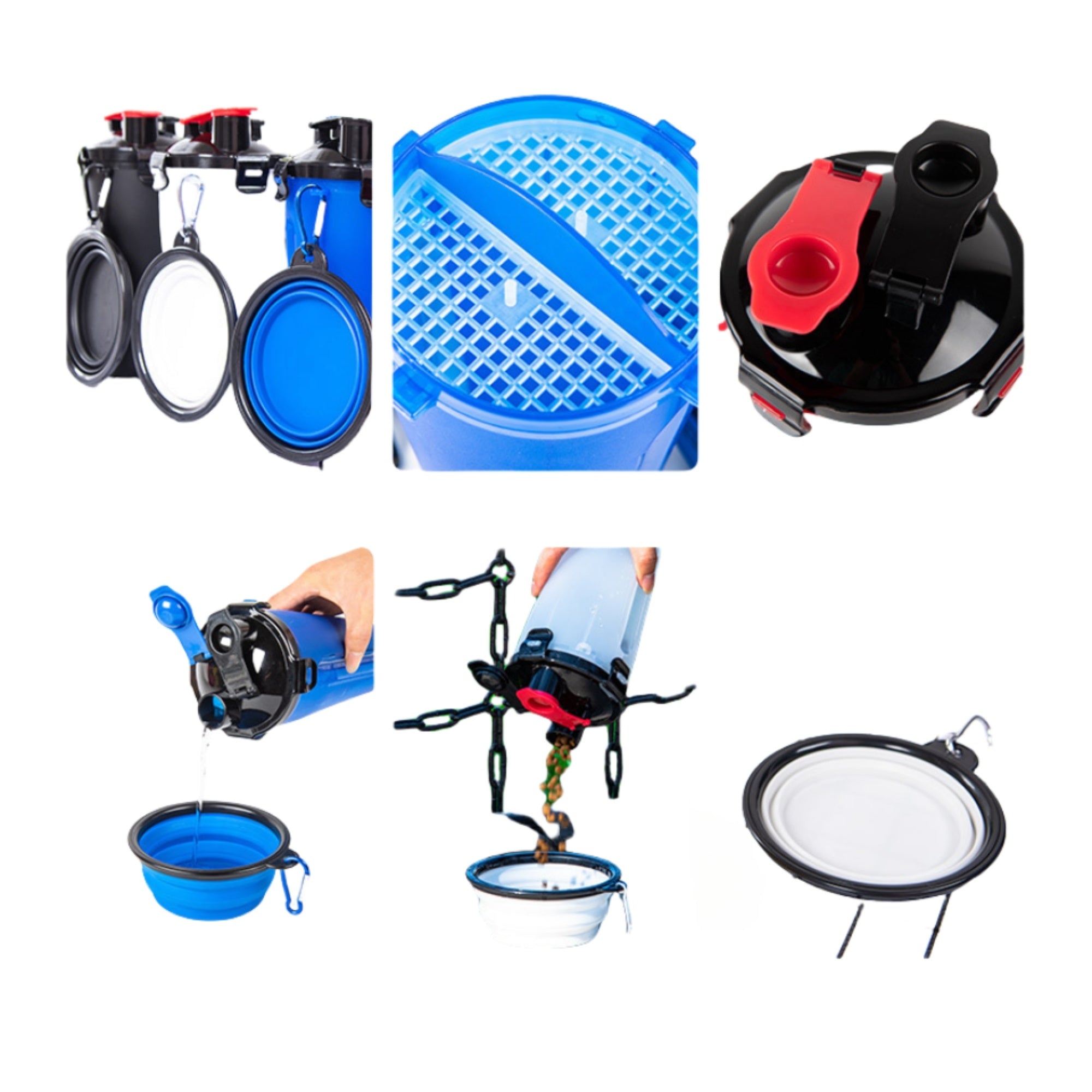 Environmentally Friendly 2 in 1 Portable Leak Proof Dog Water Cup