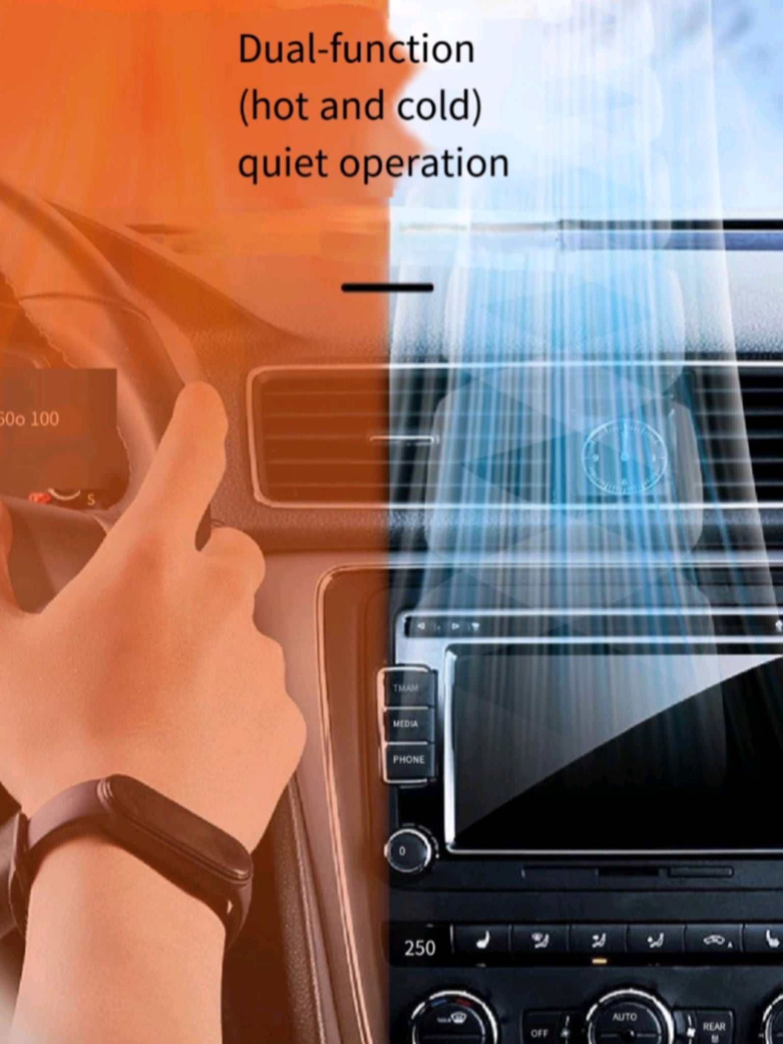 Fast 12V Heater Defrost Car Winter Safe