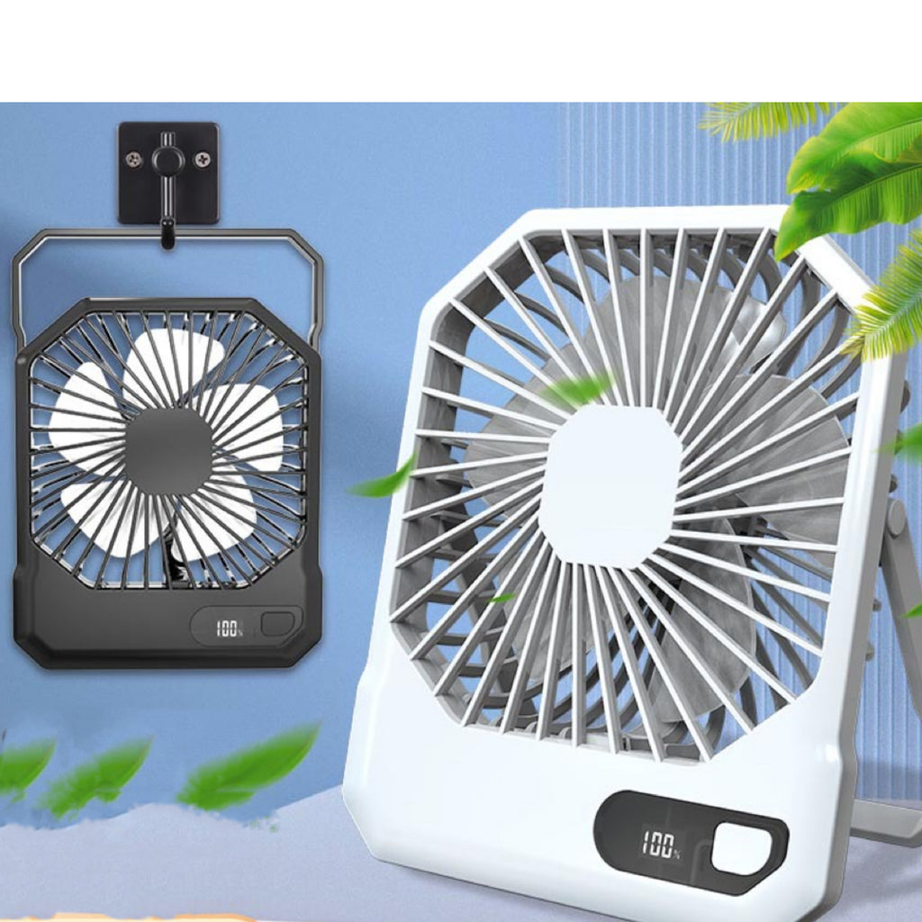 Foldable Wall-Mountable Desktop Mini Fan