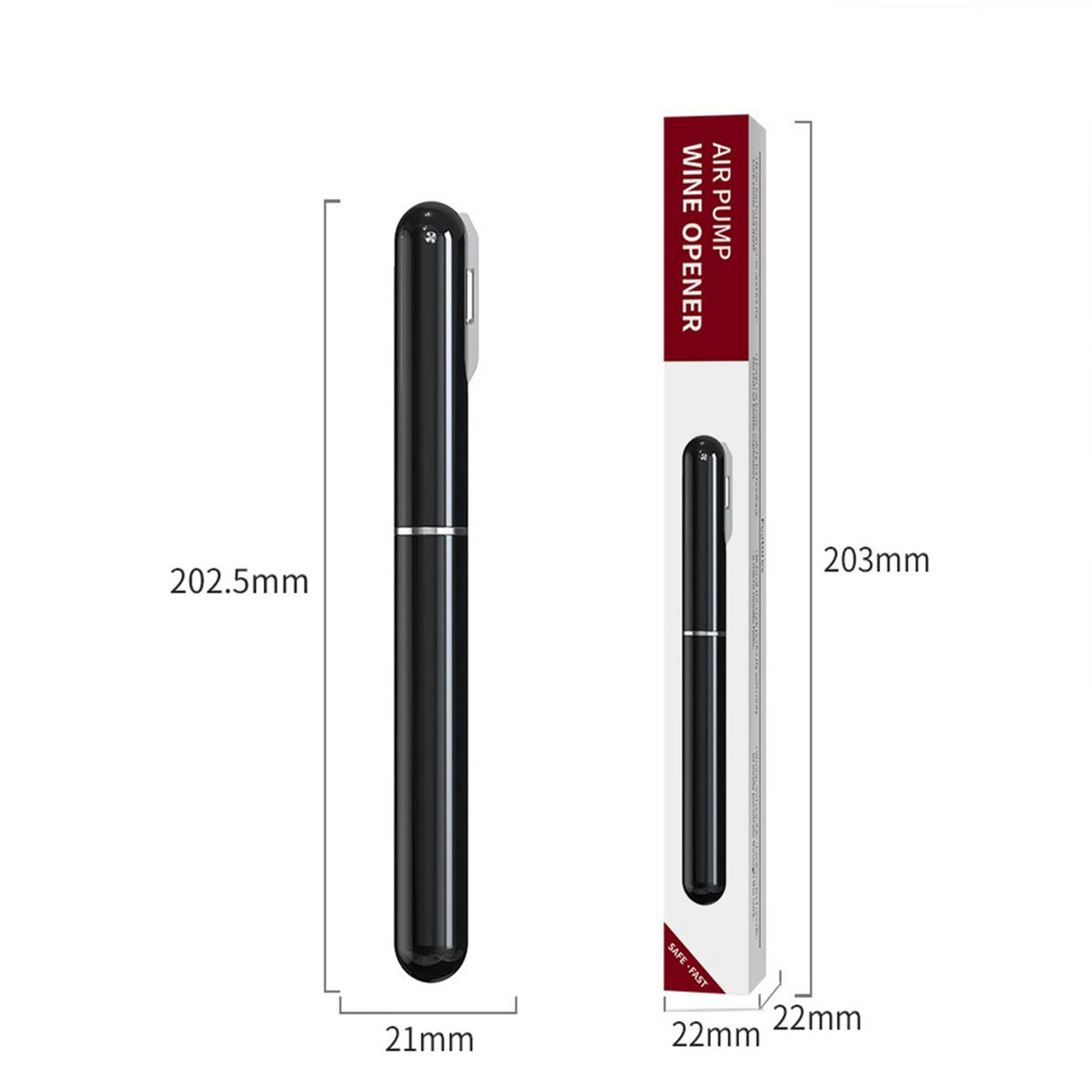 Pen-Shaped Air Pressure Wine Bottle Opener