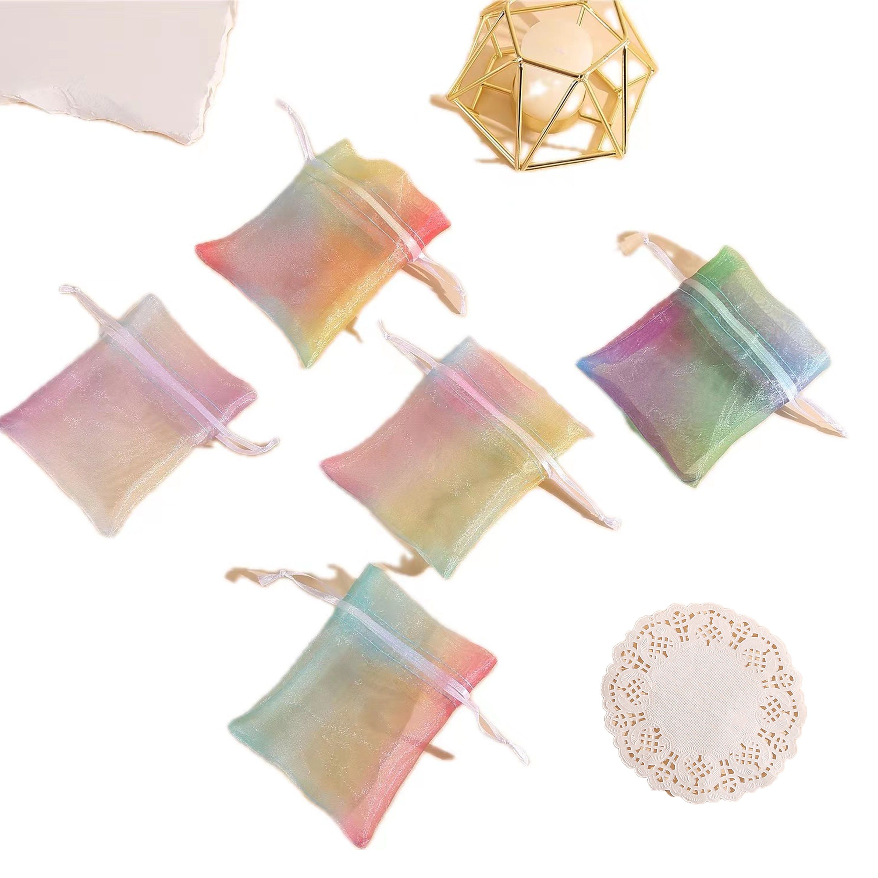 Drawstring Organza Jewelry Pouches
