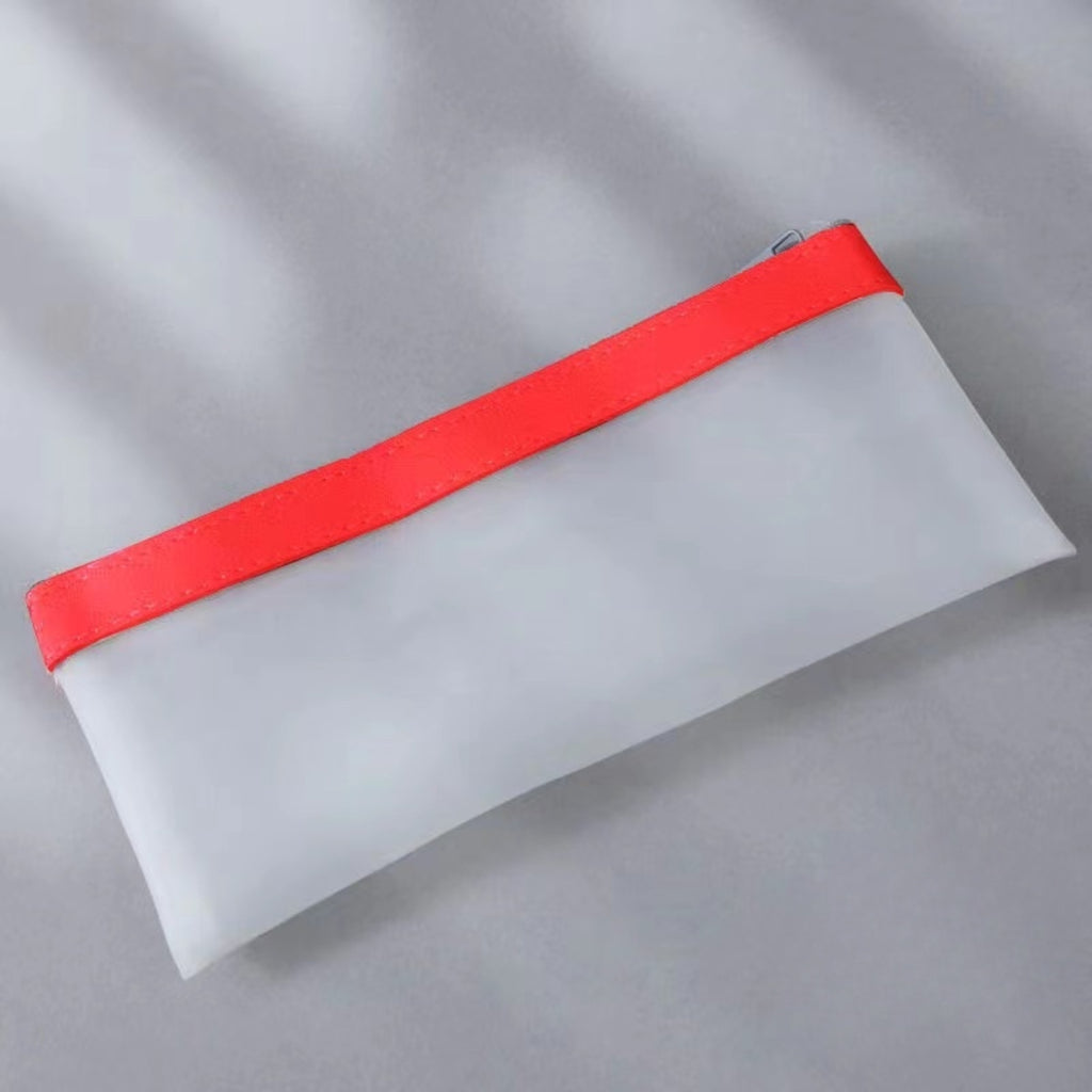 Frosted Transparent Pencil Case