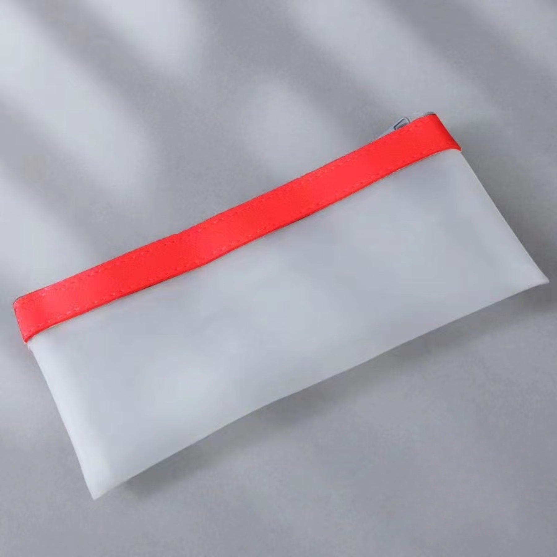 Frosted Transparent Pencil Case