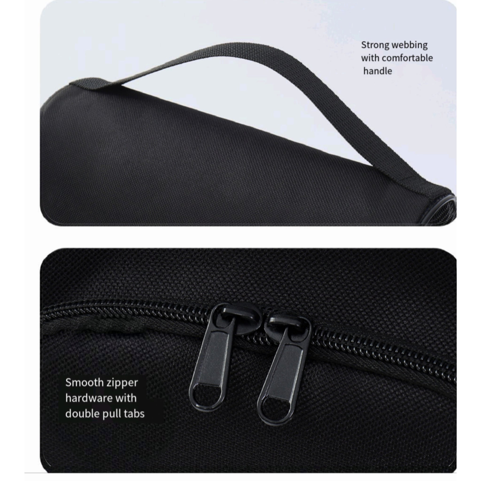 Dual Zipper Ventilated Shoe Bag Travel Separate Athletic