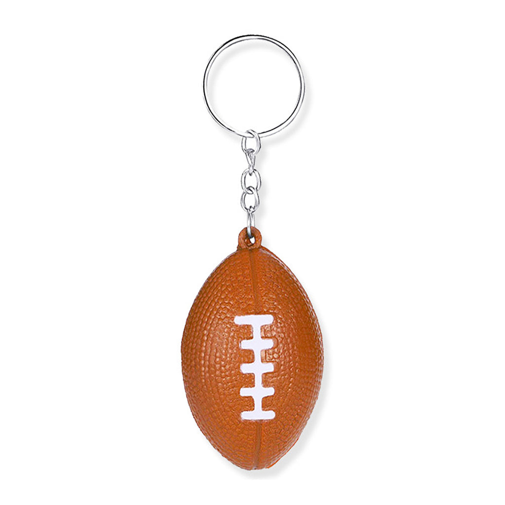 PU Football Key Ring