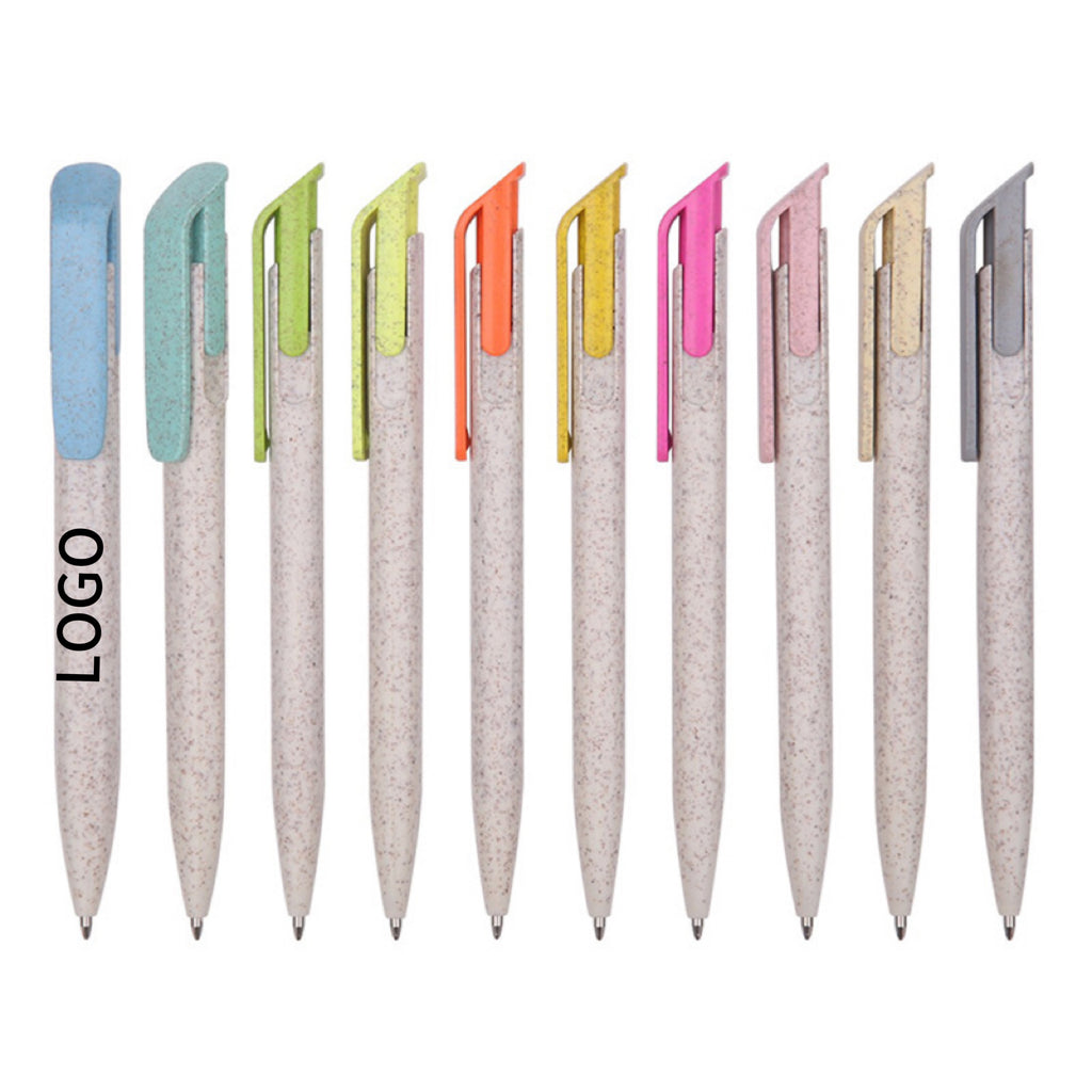 Eco-Friendly Wheat Straw Ballpoint Pen
