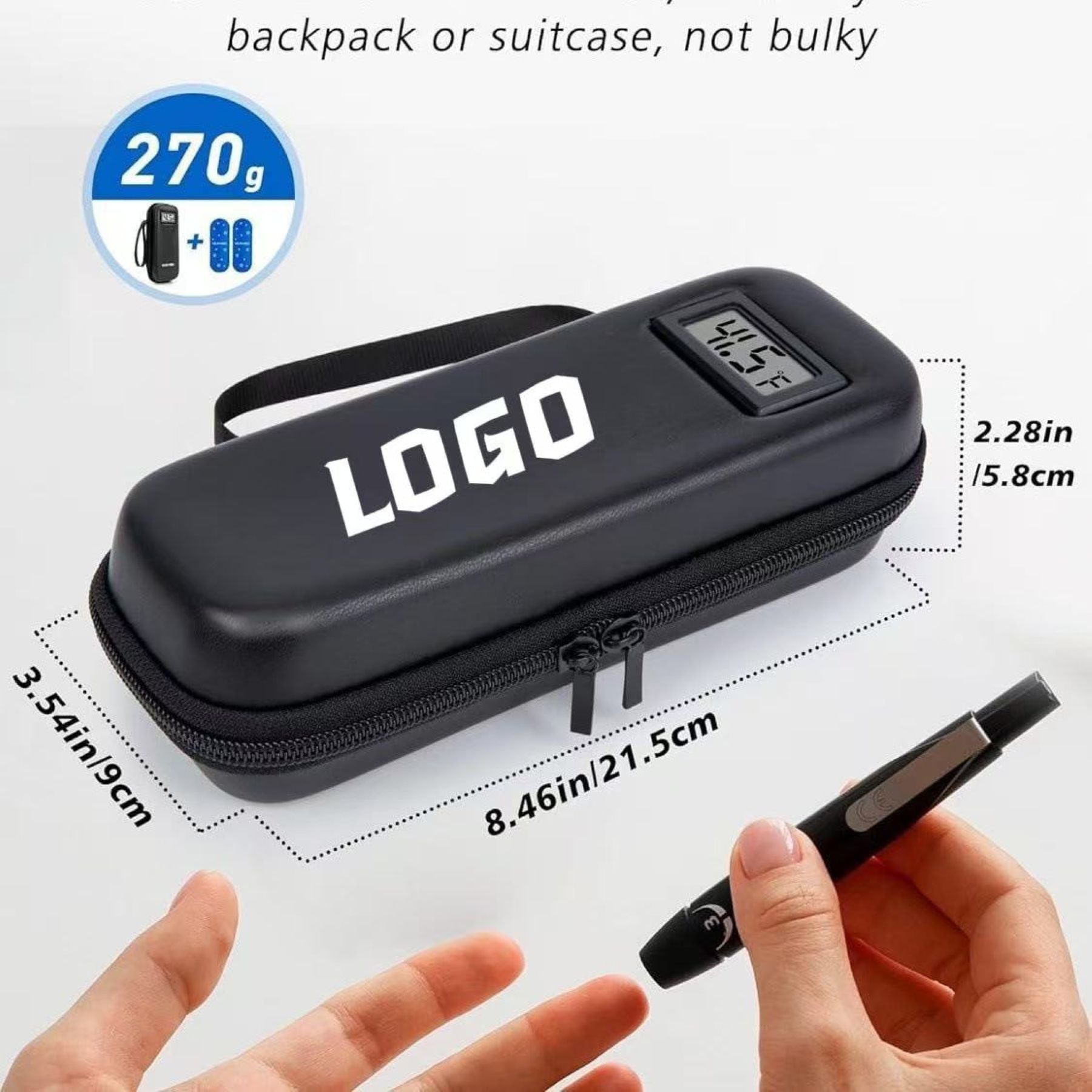 Portable Cold Storage Bag (With Temperature Display)