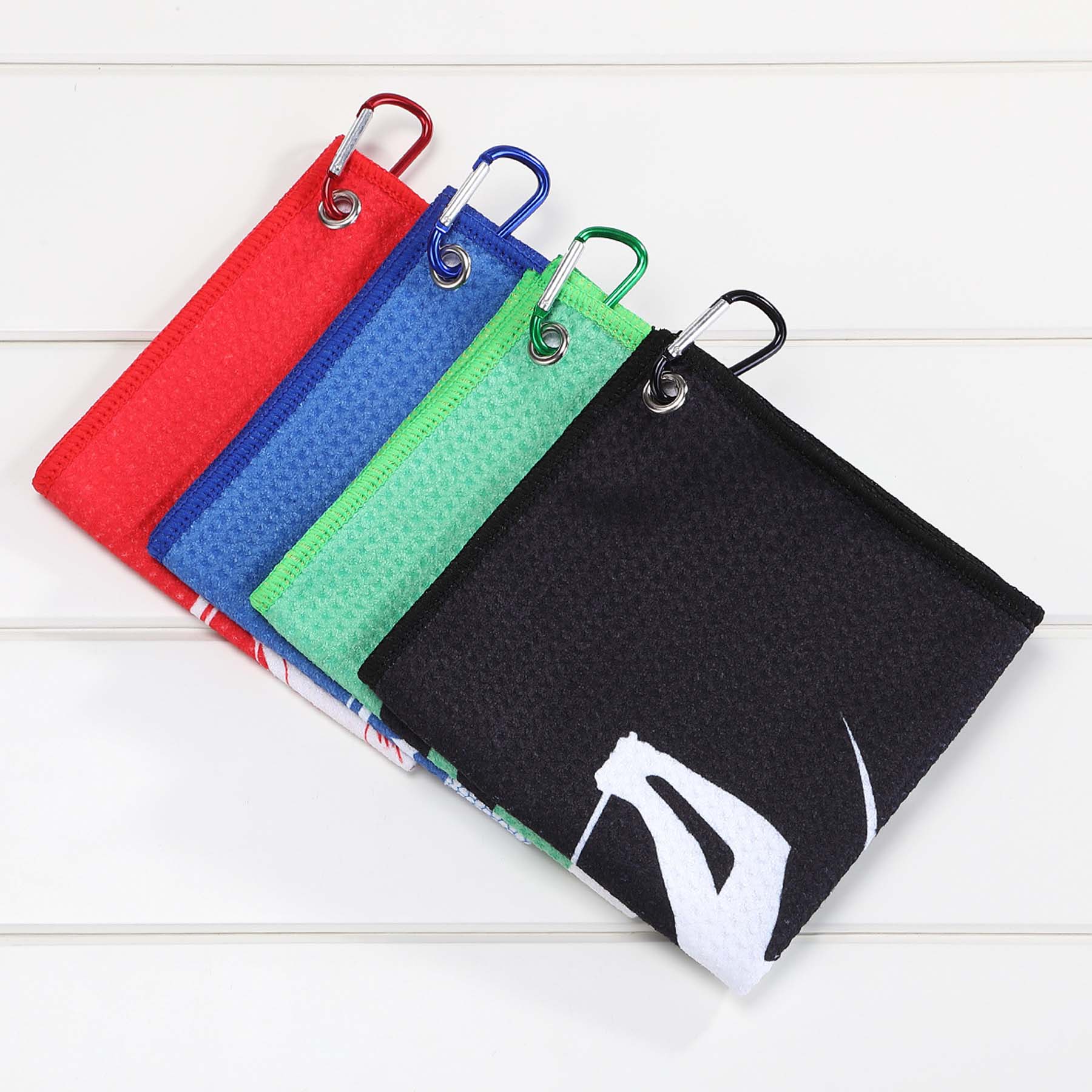 Microfiber Golf Towel With Carabiner Clip