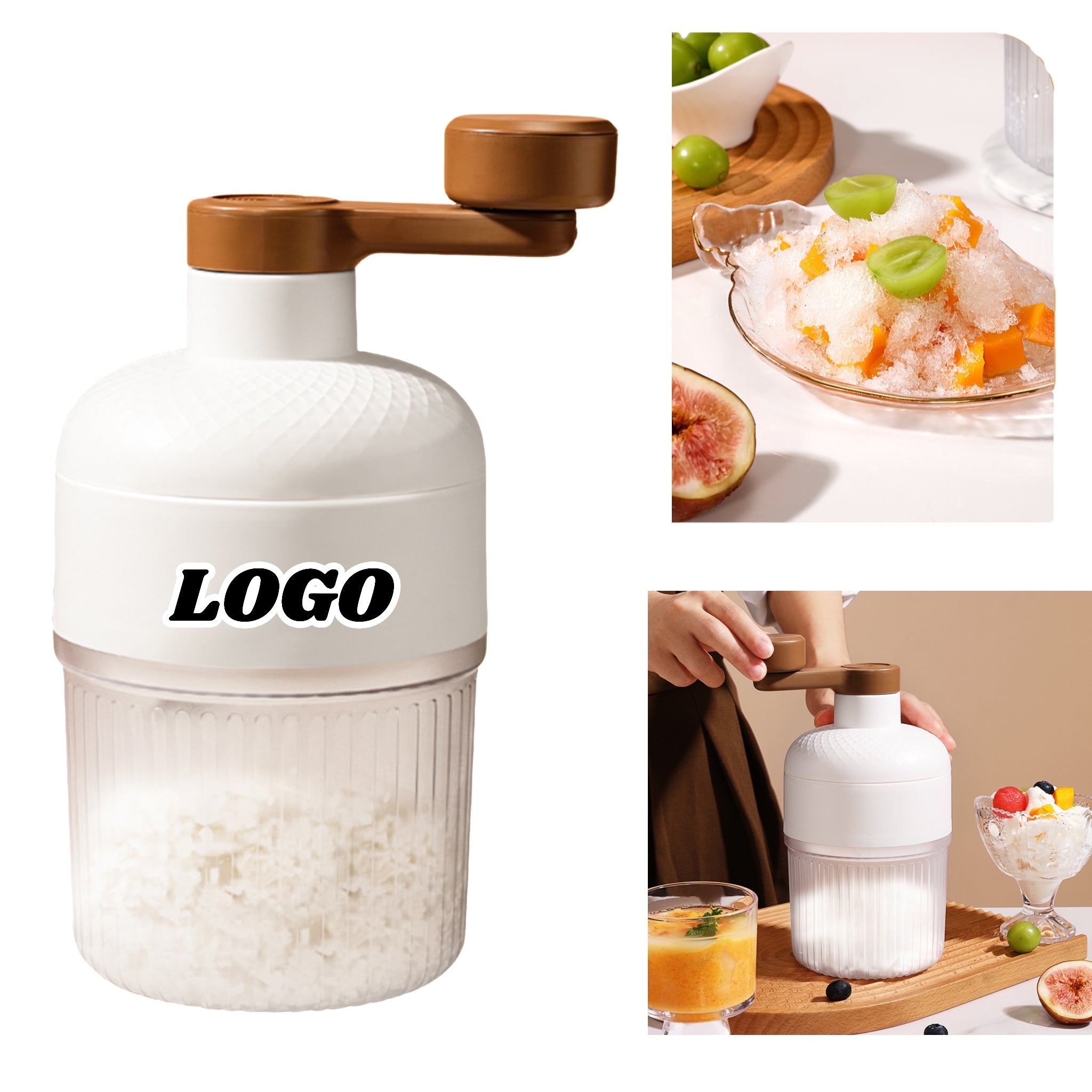 Portable Manual Ice Shaver Machine For Summer Parties