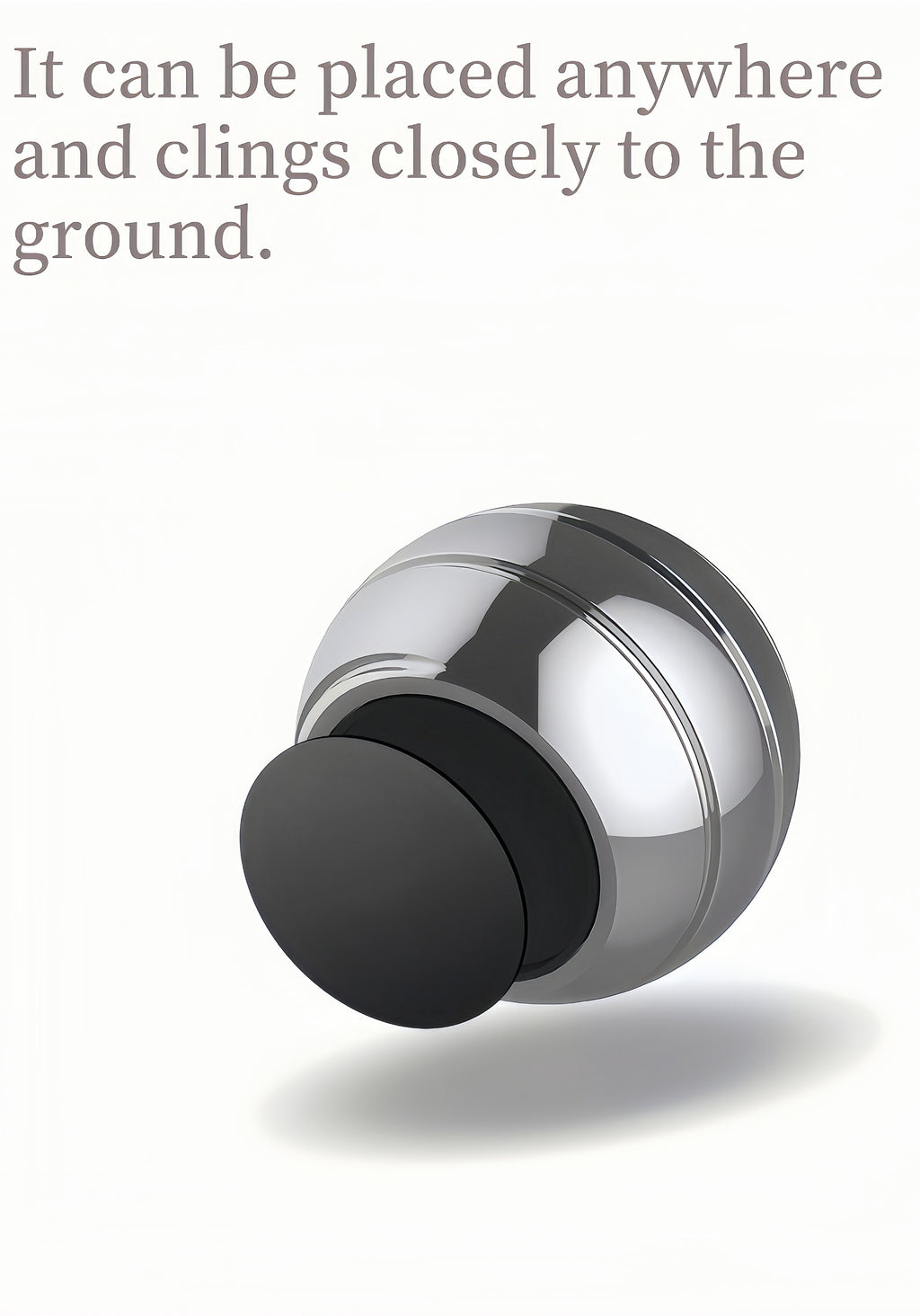 The Groove Of The Alloy Spherical Fidget Spinner Helps With Stress Relief.